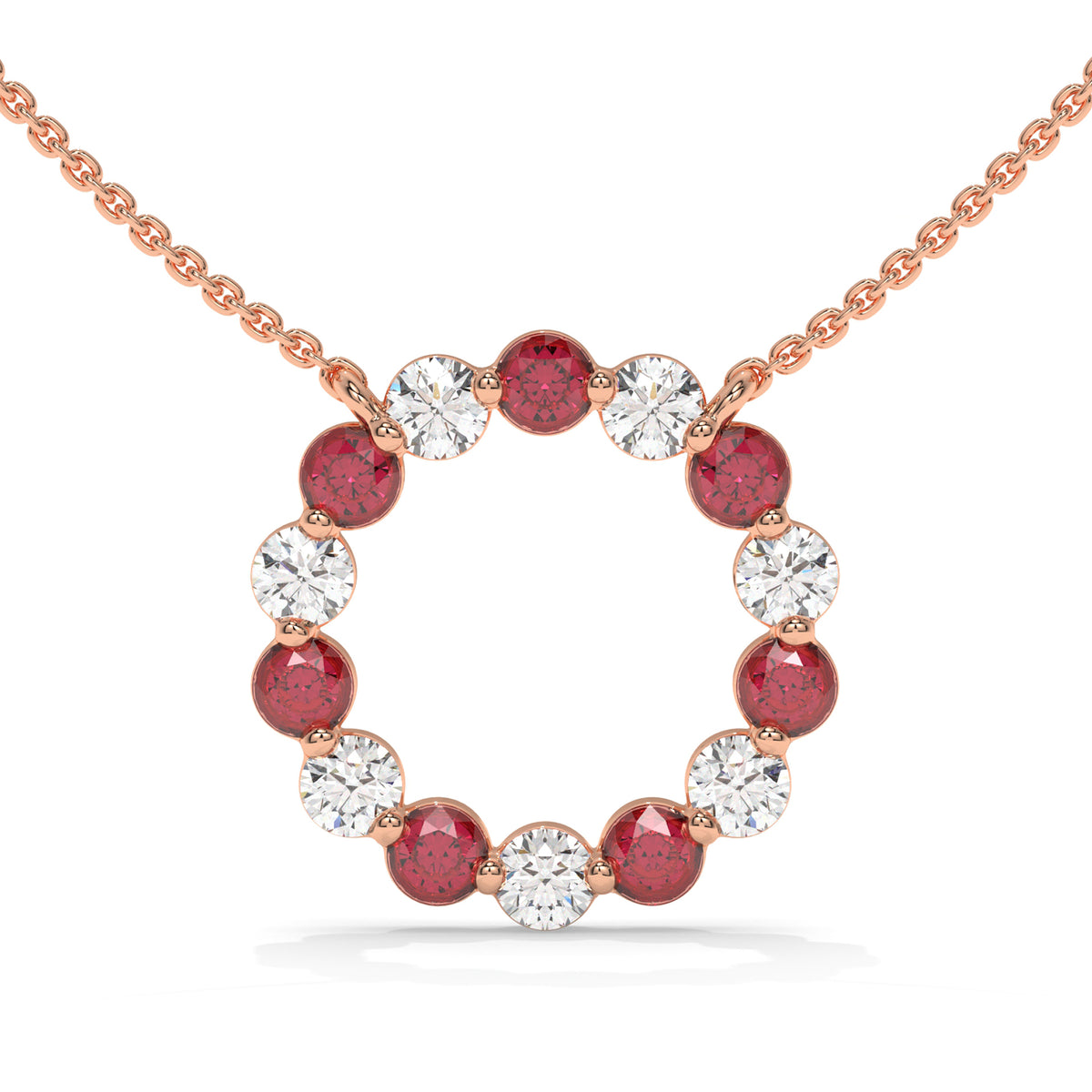 14K Rose Gold - 0.70