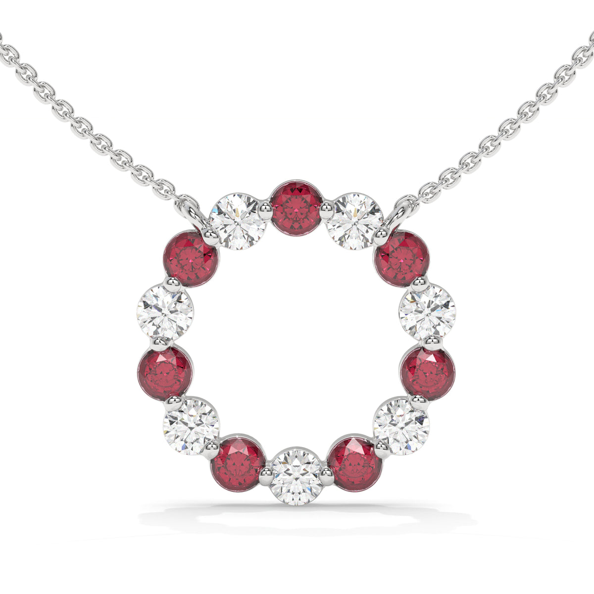 14K White Gold - 0.70