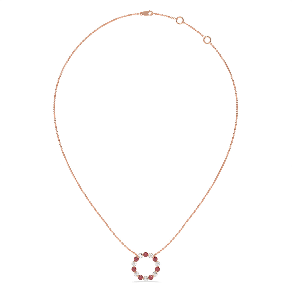 14K Rose Gold - 0.45