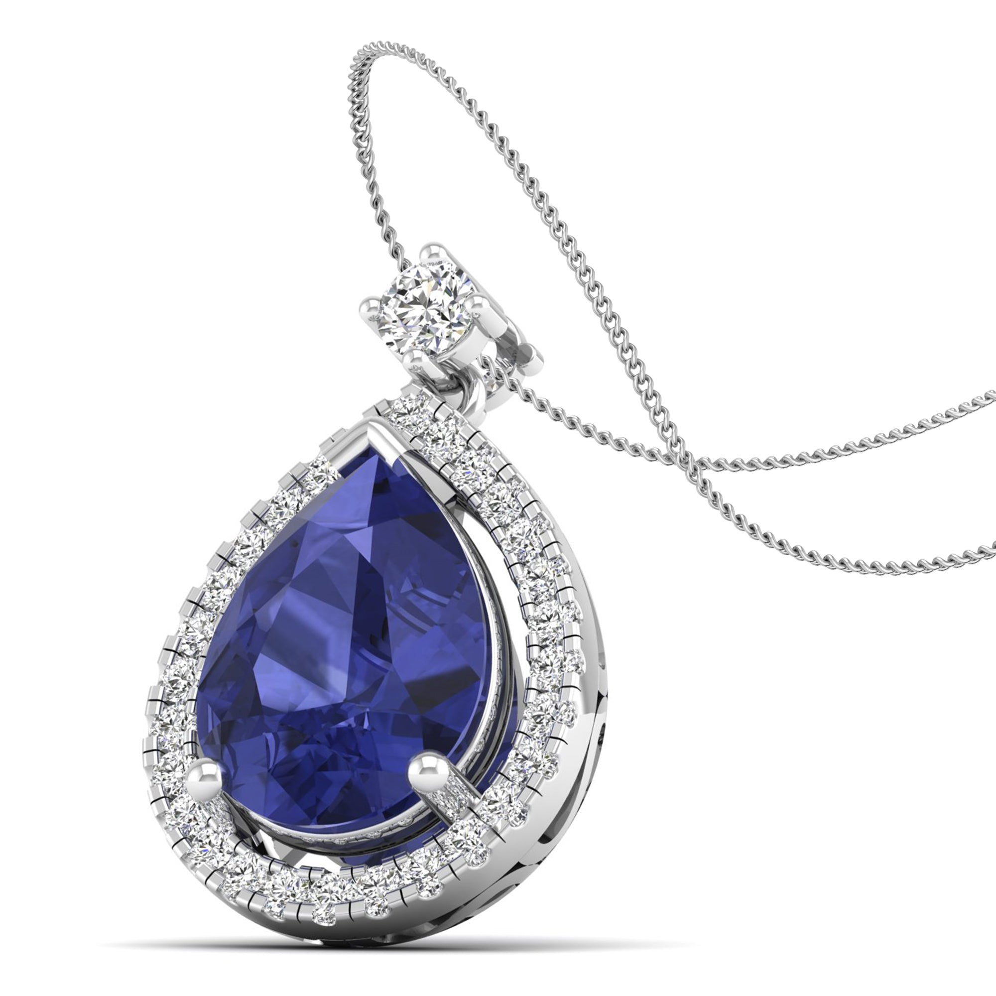 14K White Gold