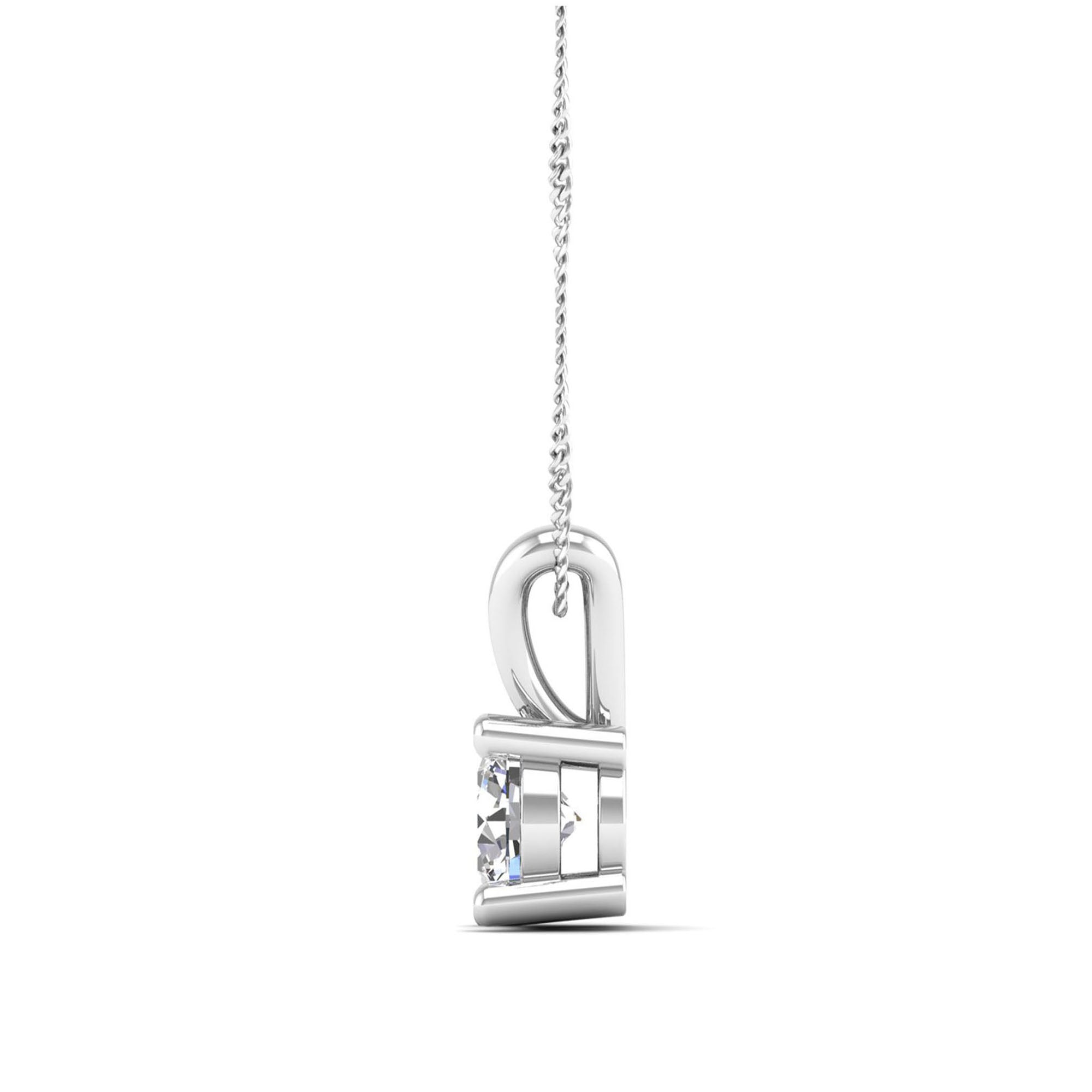 14K White Gold - 1.00