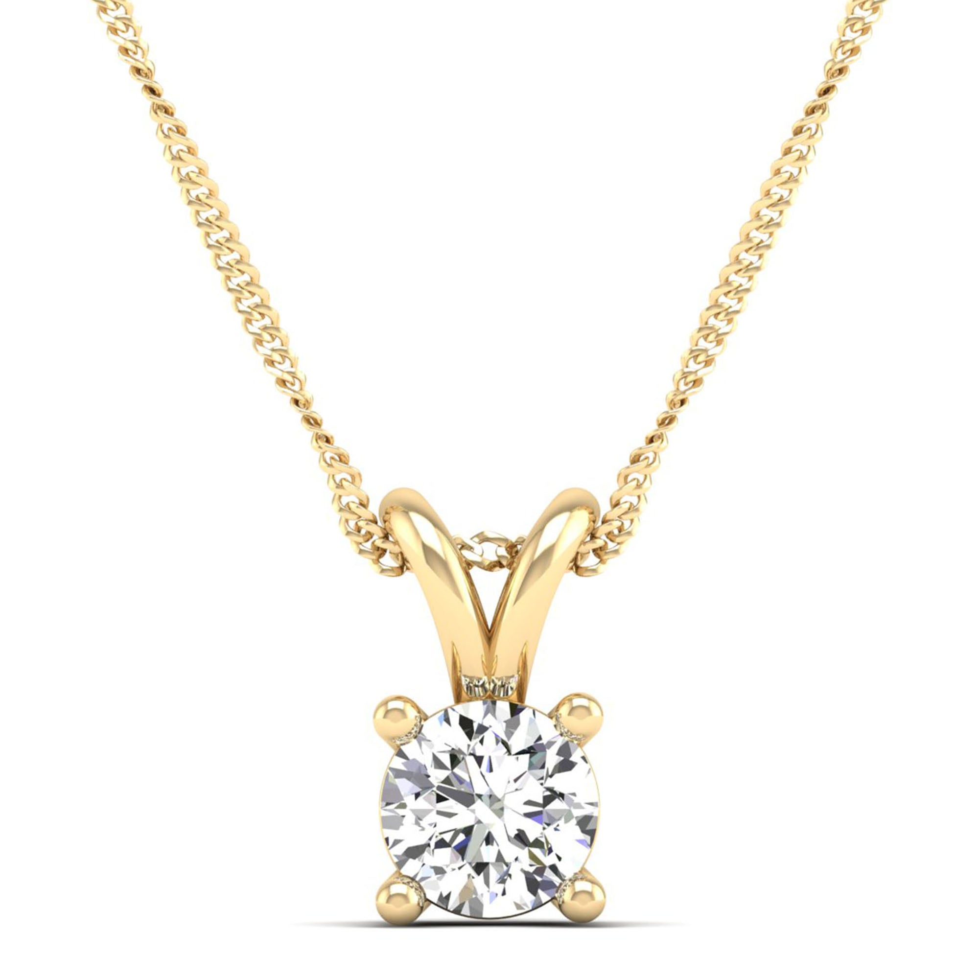 14K Yellow Gold - 2.00