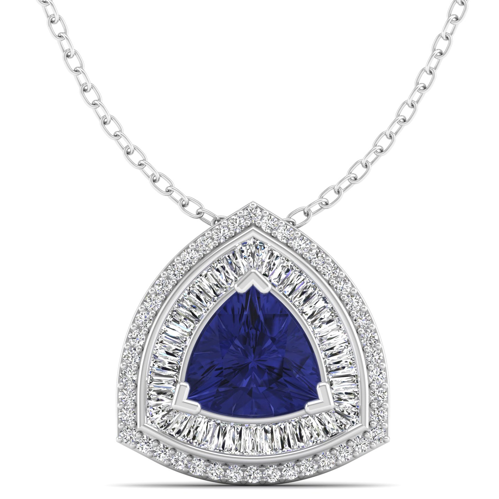 14K White Gold