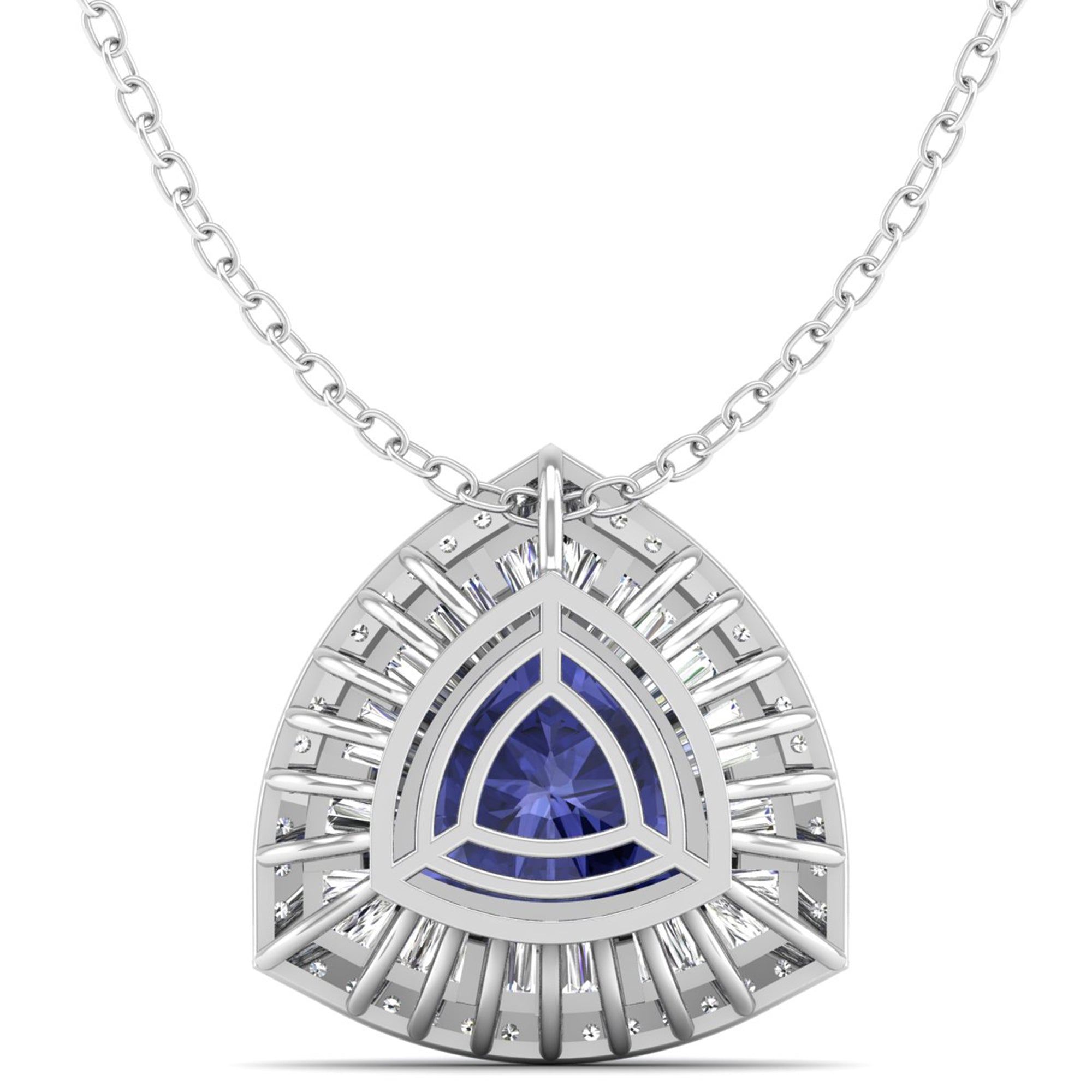 14K White Gold