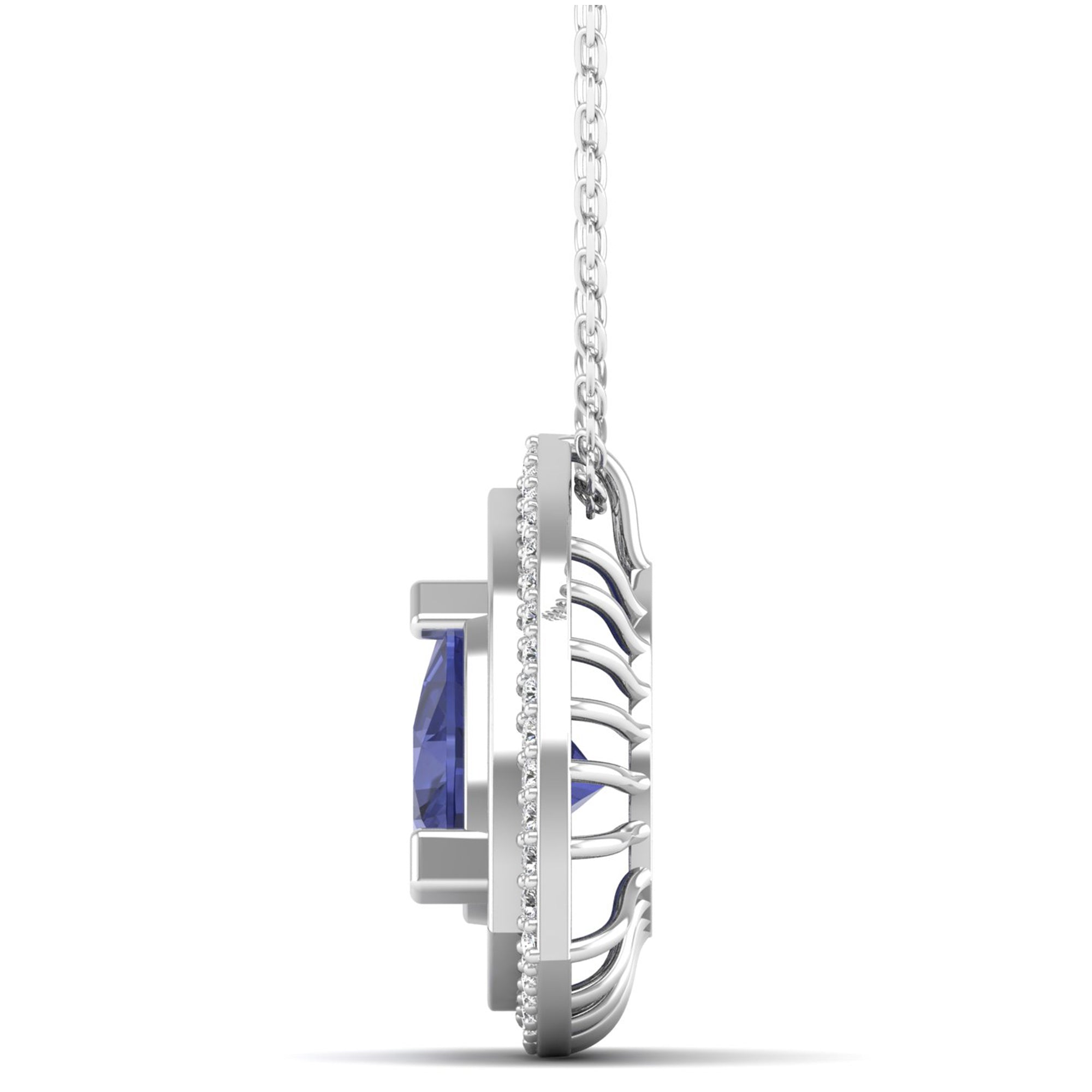 14K White Gold
