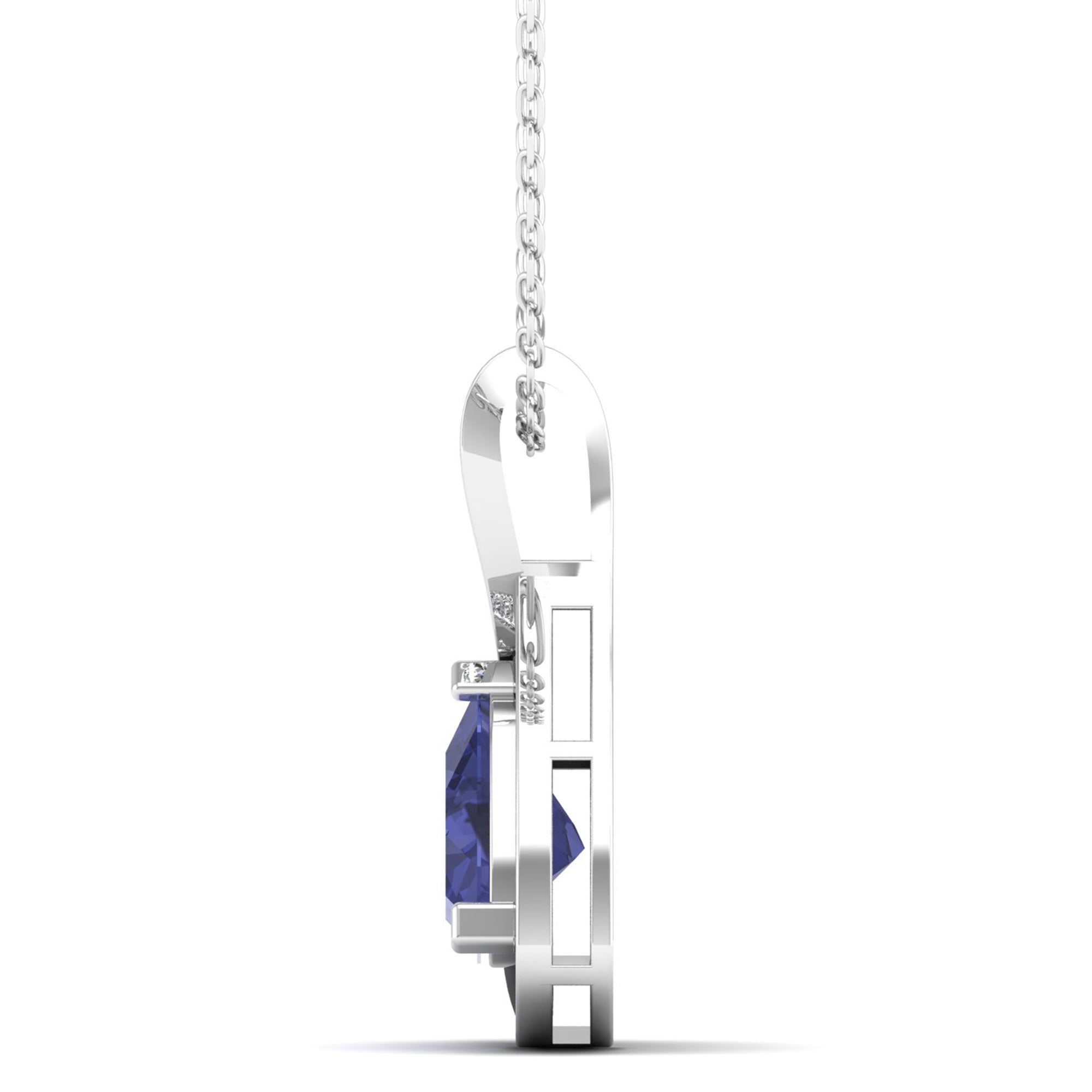 14K White Gold