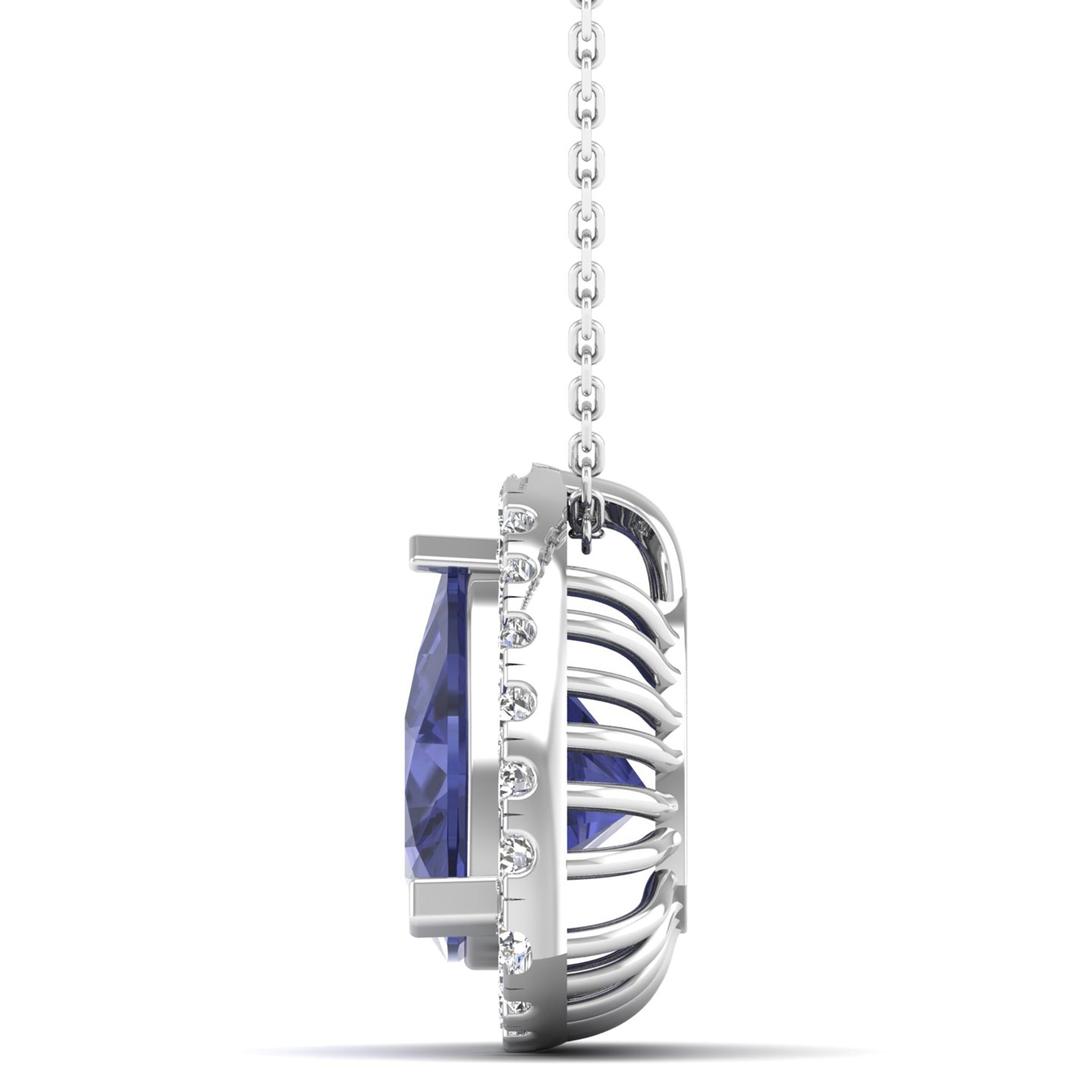 14K White Gold