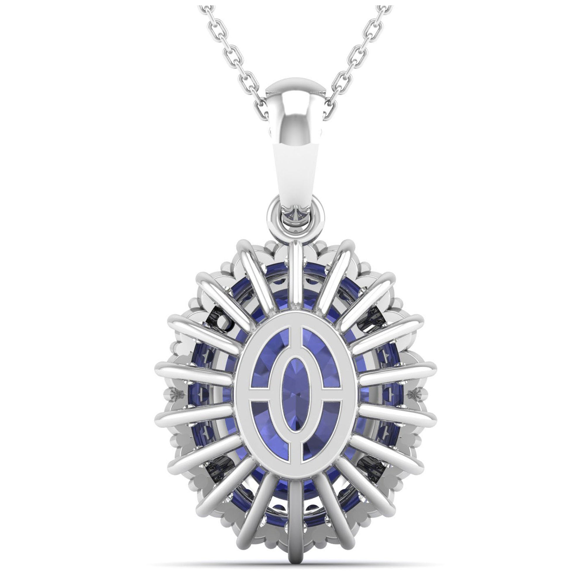 14K White Gold