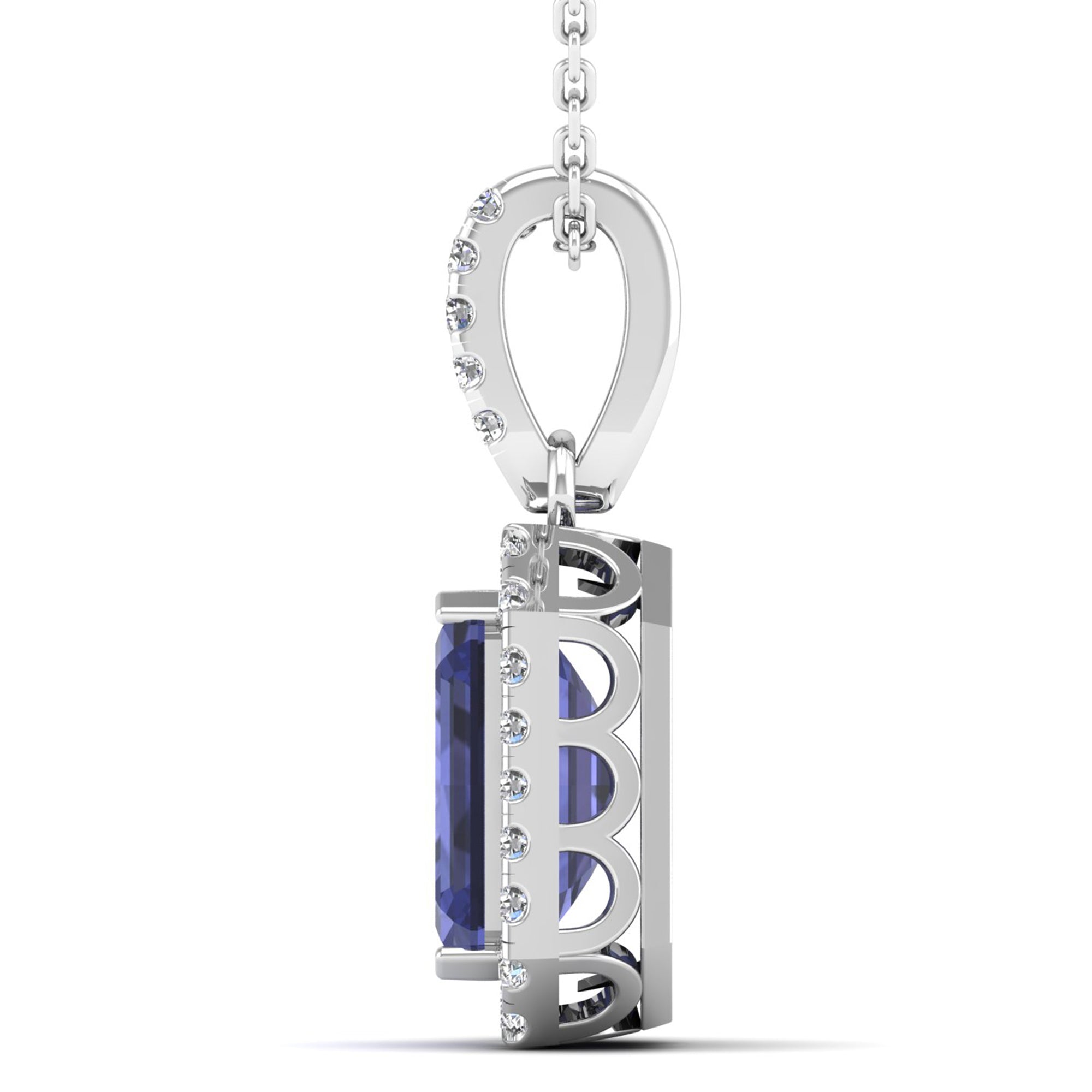 14K White Gold