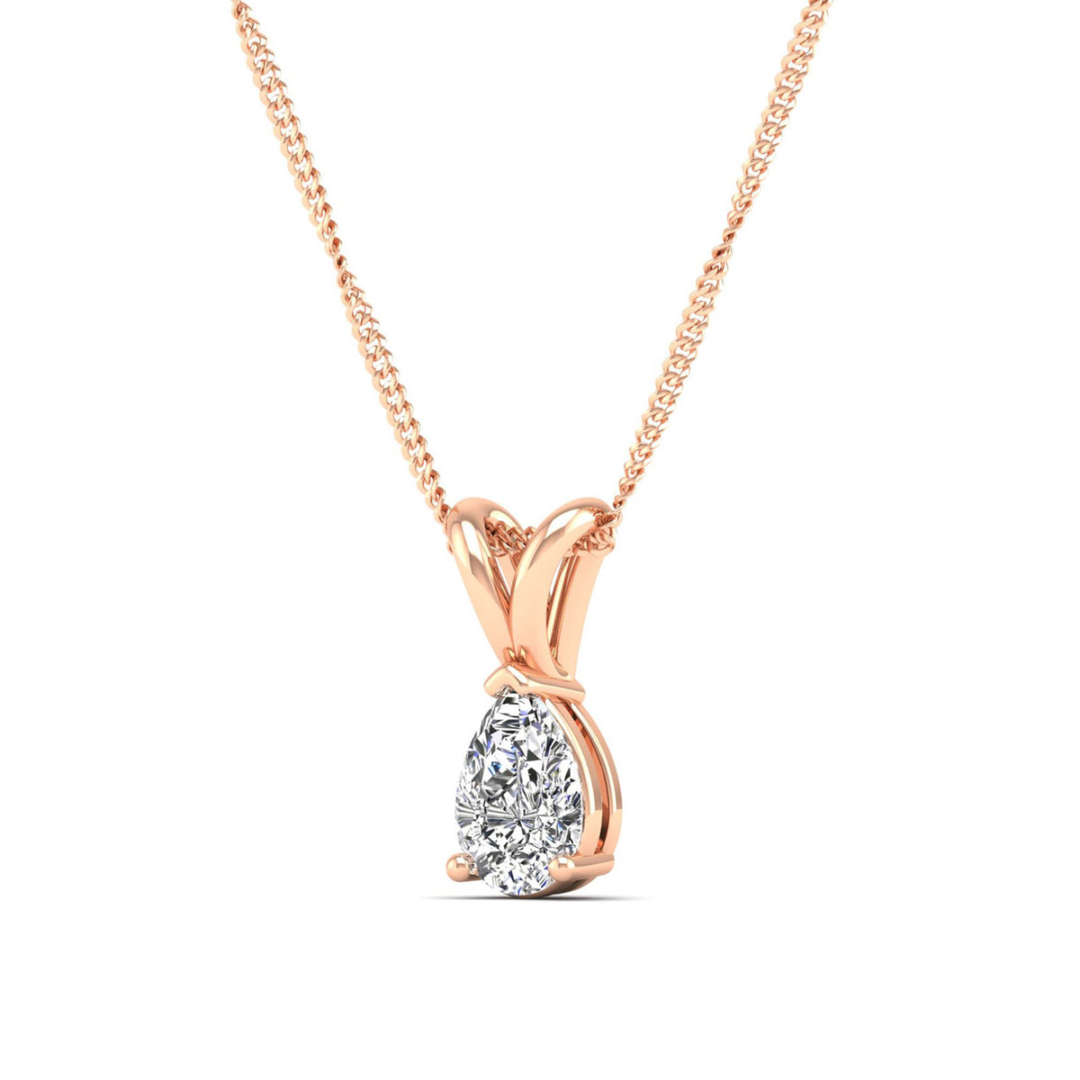 14K Rose Gold - 0.50