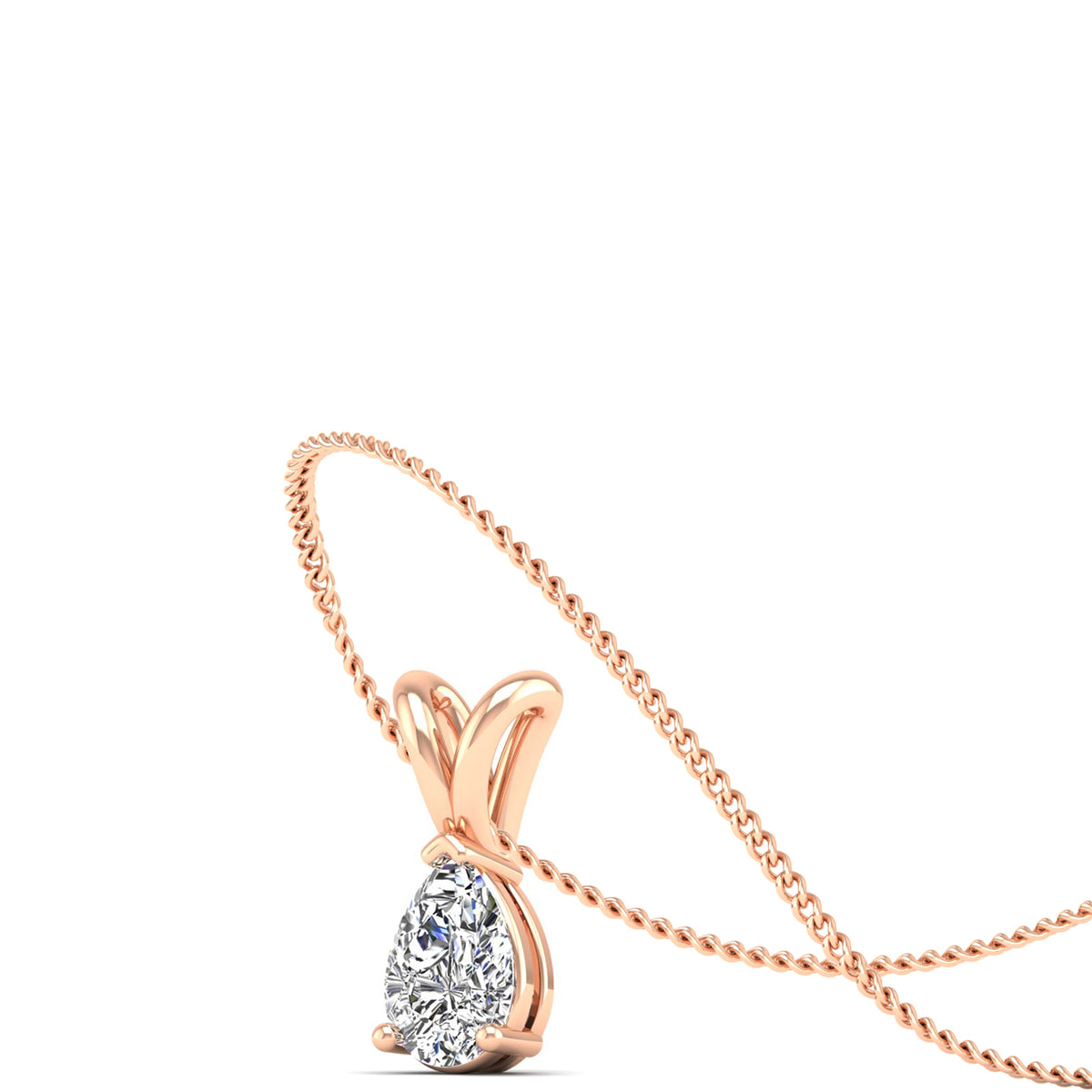 14K Rose Gold - 0.50