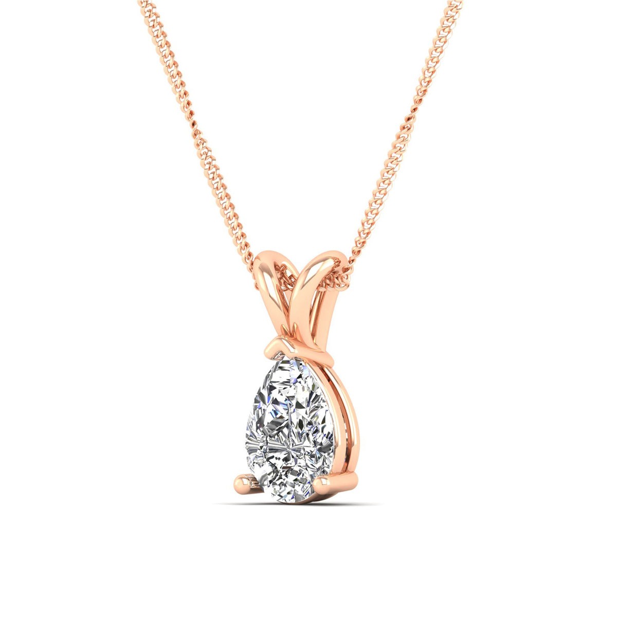 14K Rose Gold - 1.00