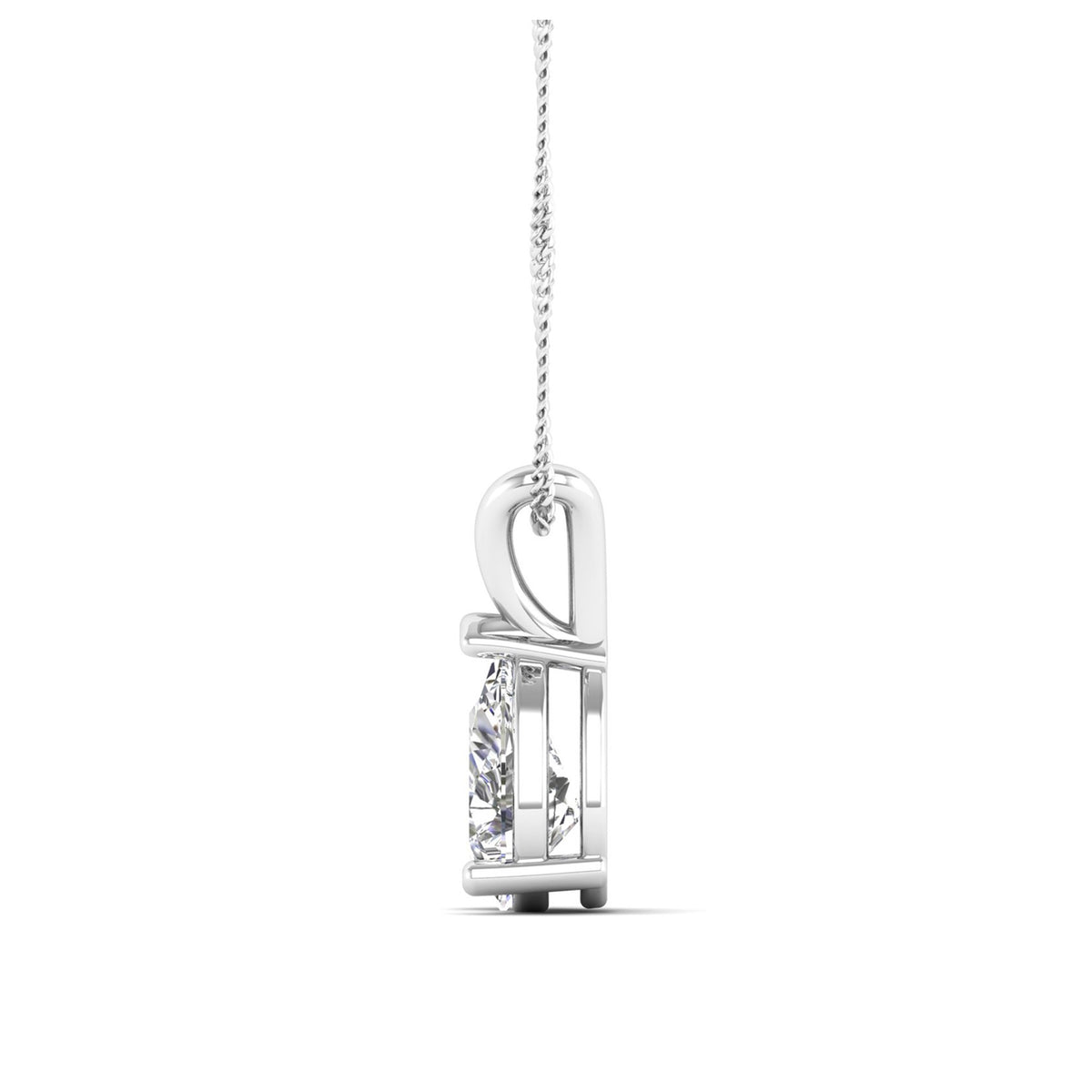 14K White Gold - 1.00