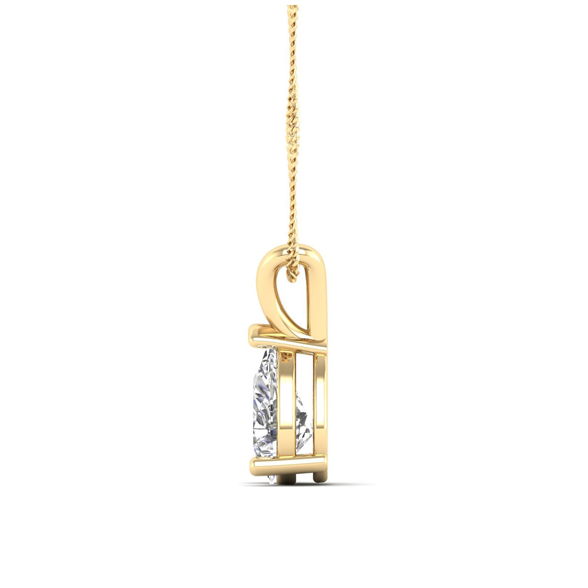 14K Yellow Gold - 1.00