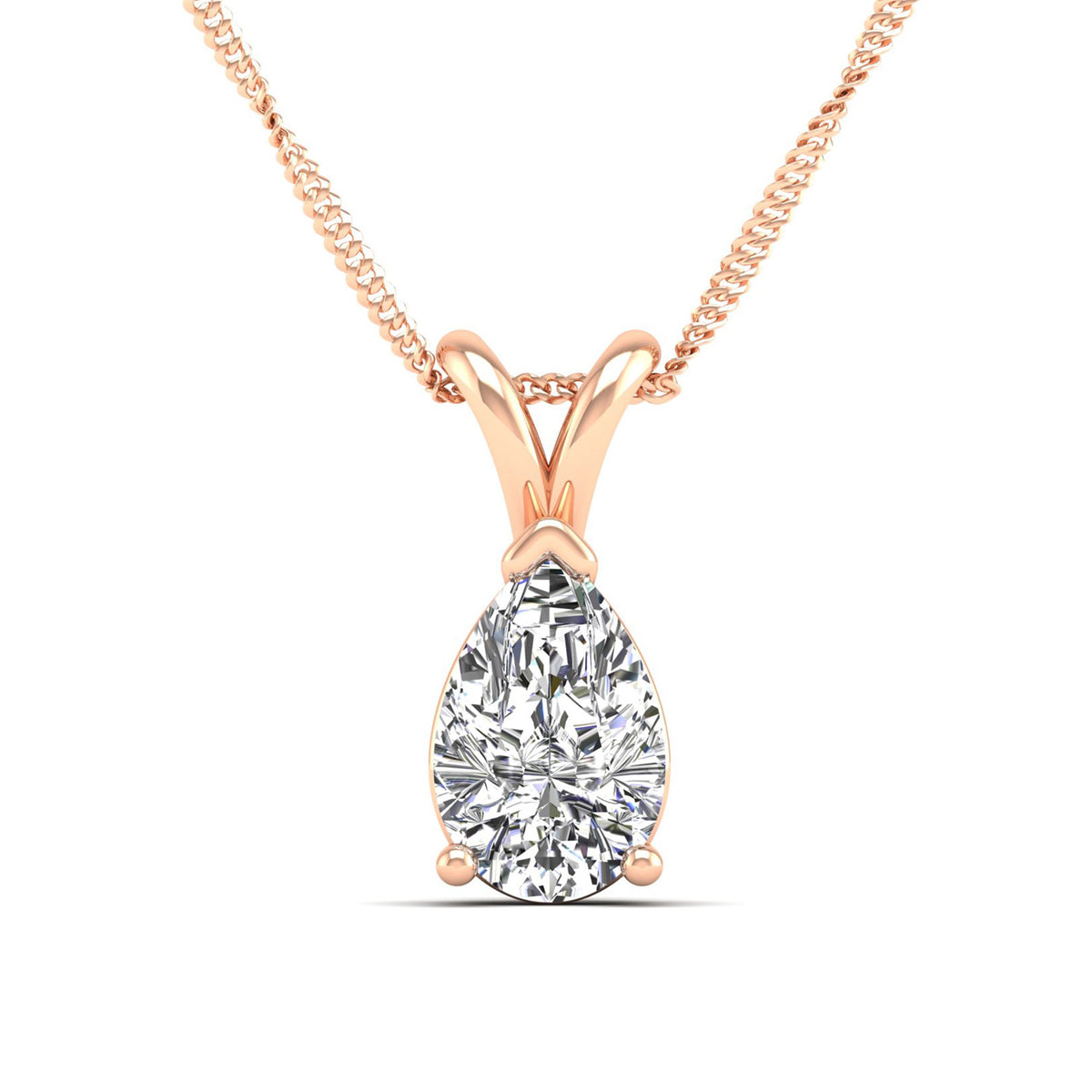 14K Rose Gold - 2.00