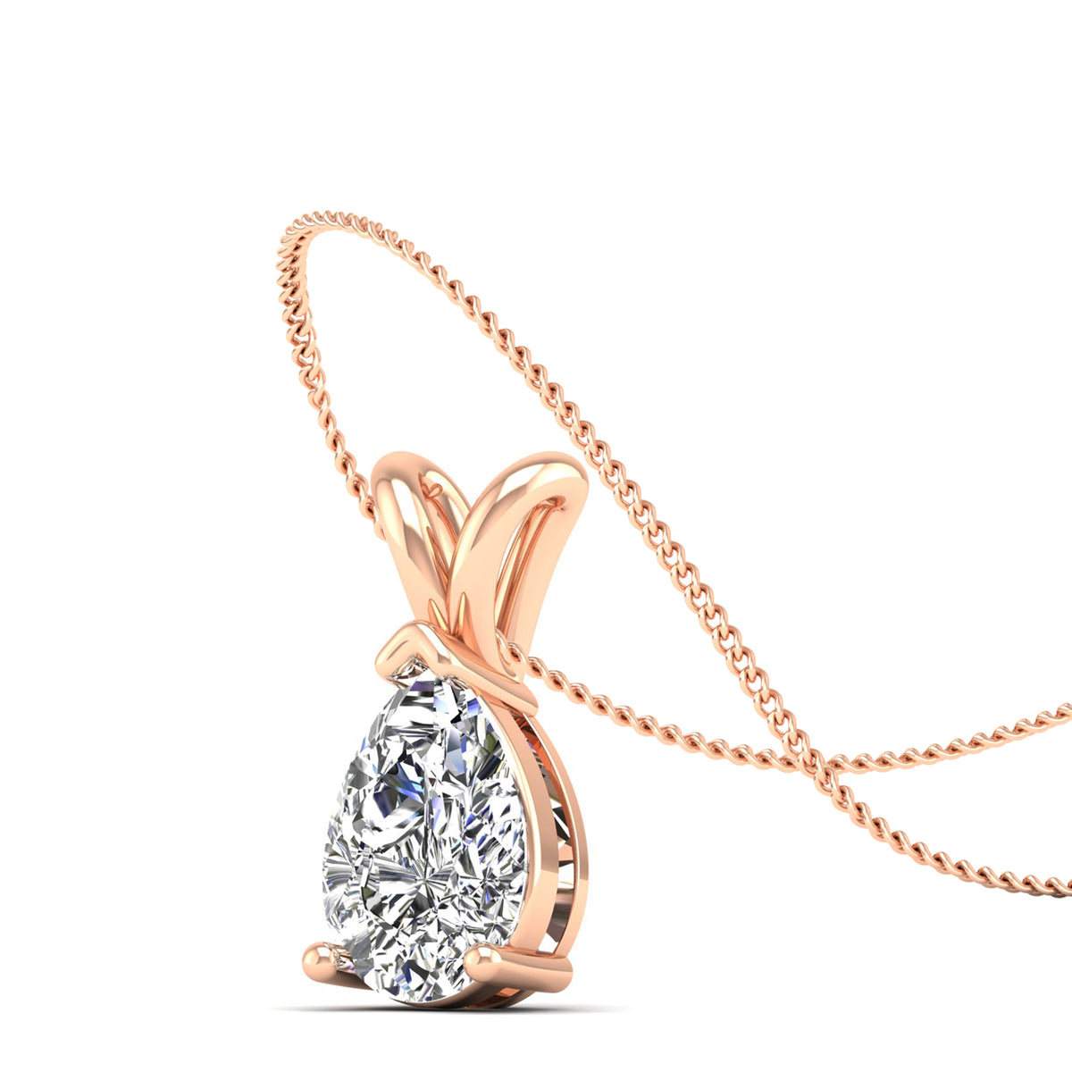 14K Rose Gold - 2.00