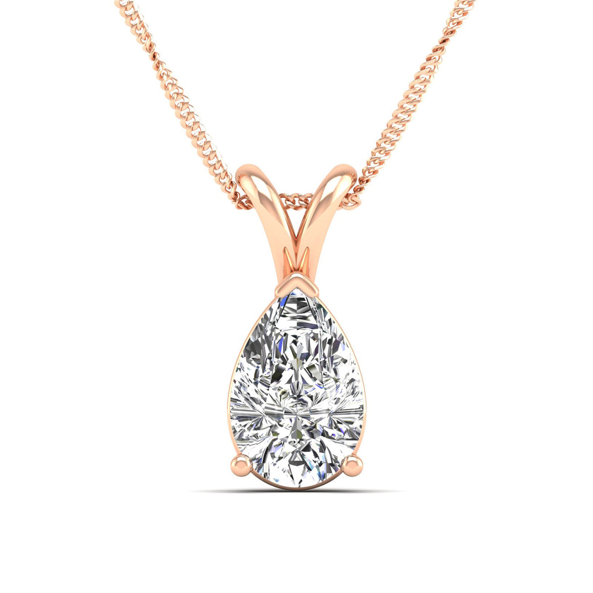 14K Rose Gold - 2.50