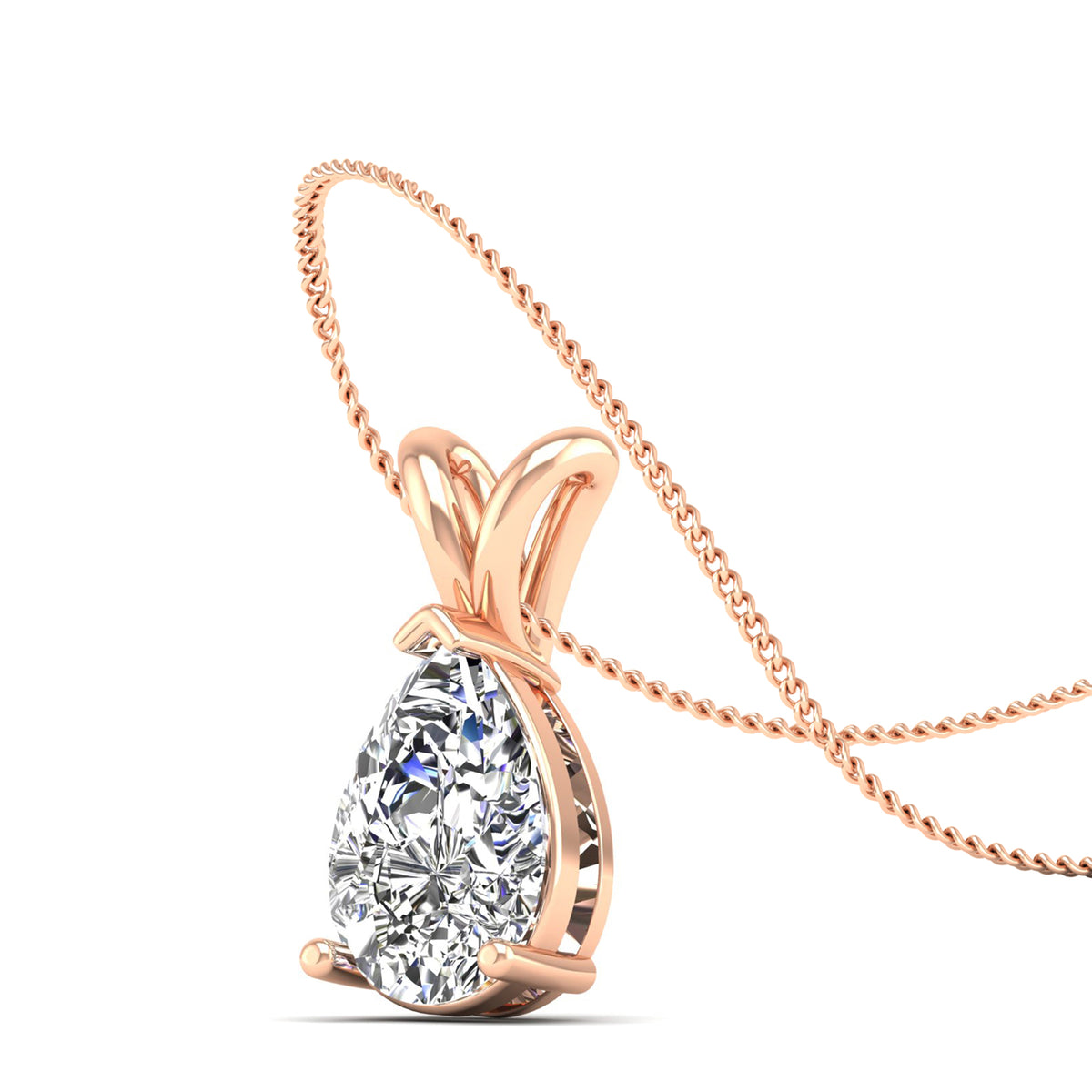 14K Rose Gold - 2.50