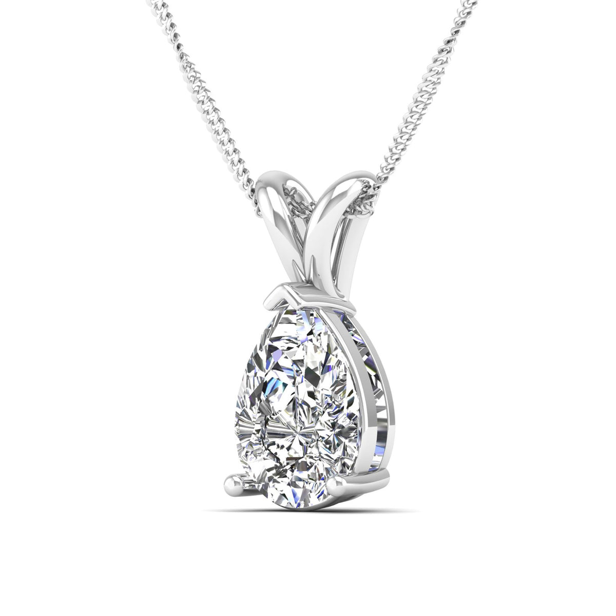 14K White Gold - 2.50