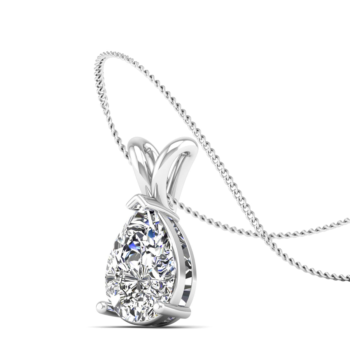 14K White Gold - 2.50