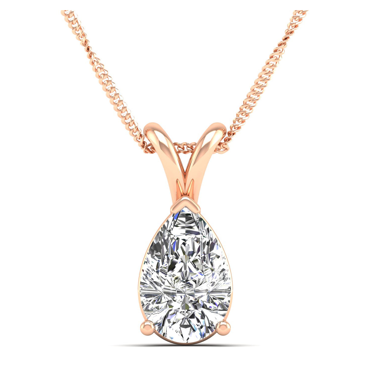 14K Rose Gold - 3.00