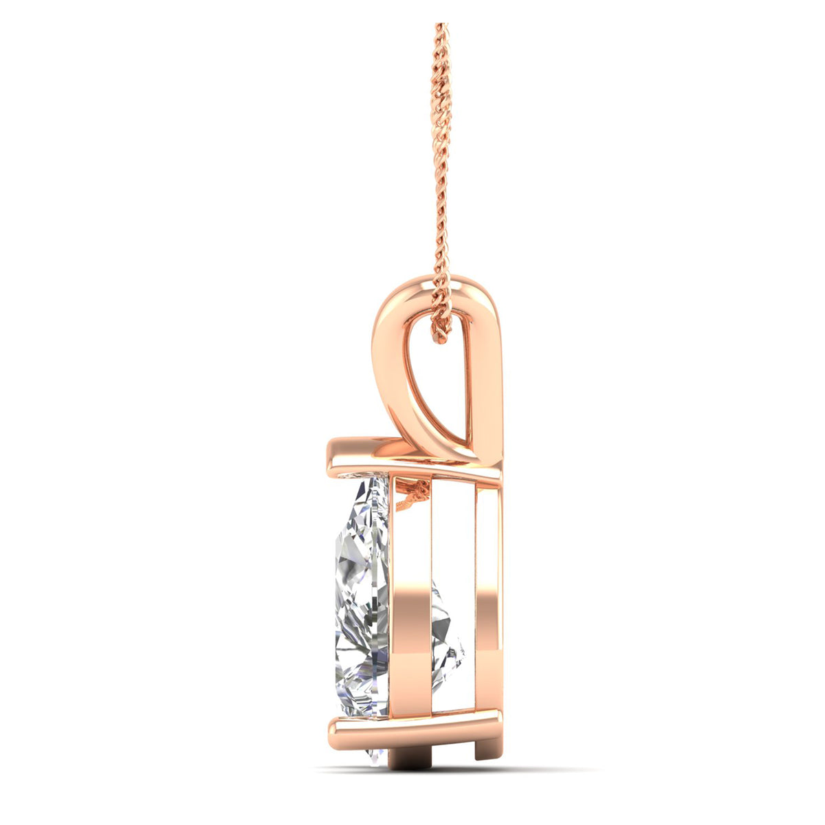 14K Rose Gold - 3.00