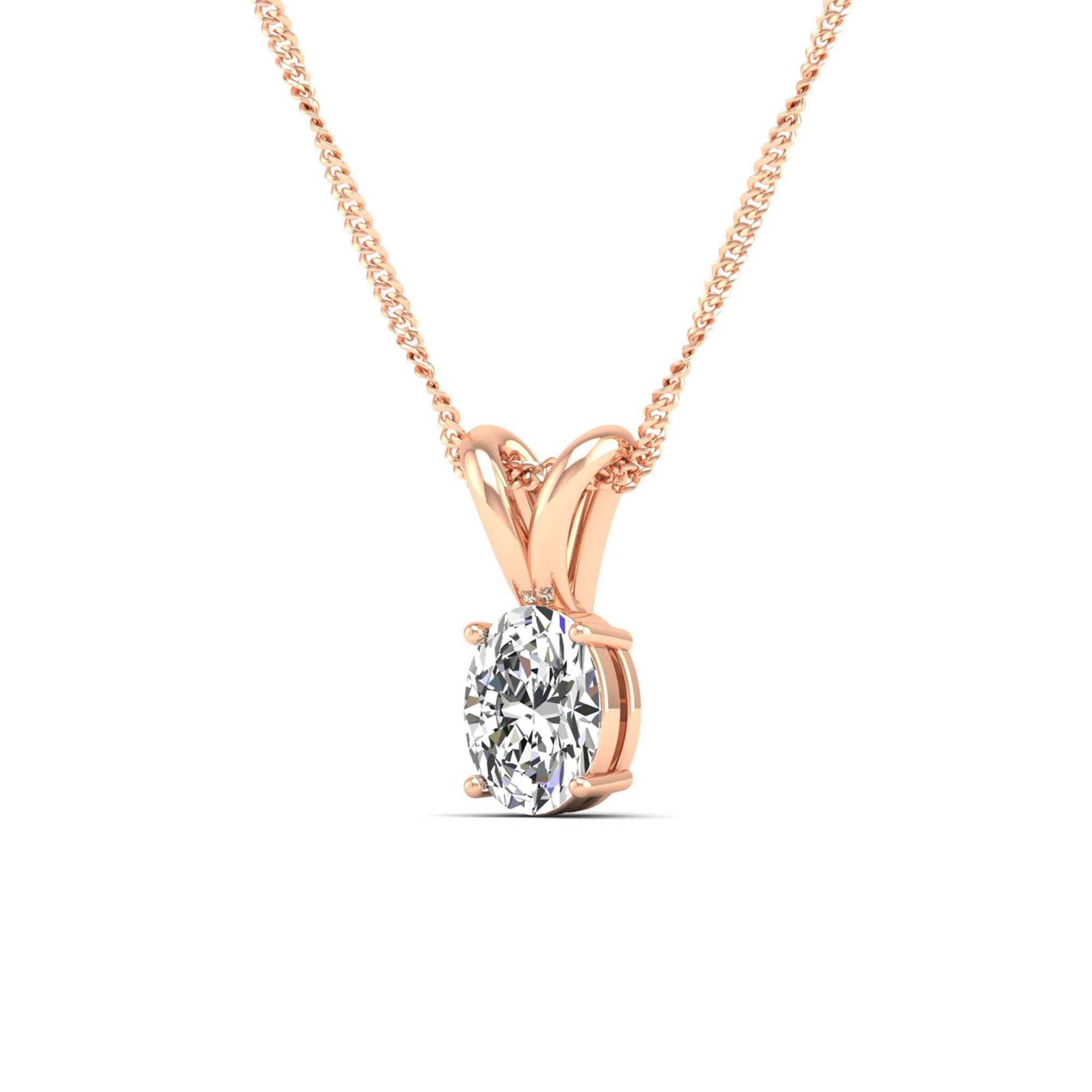 14K Rose Gold - 0.50