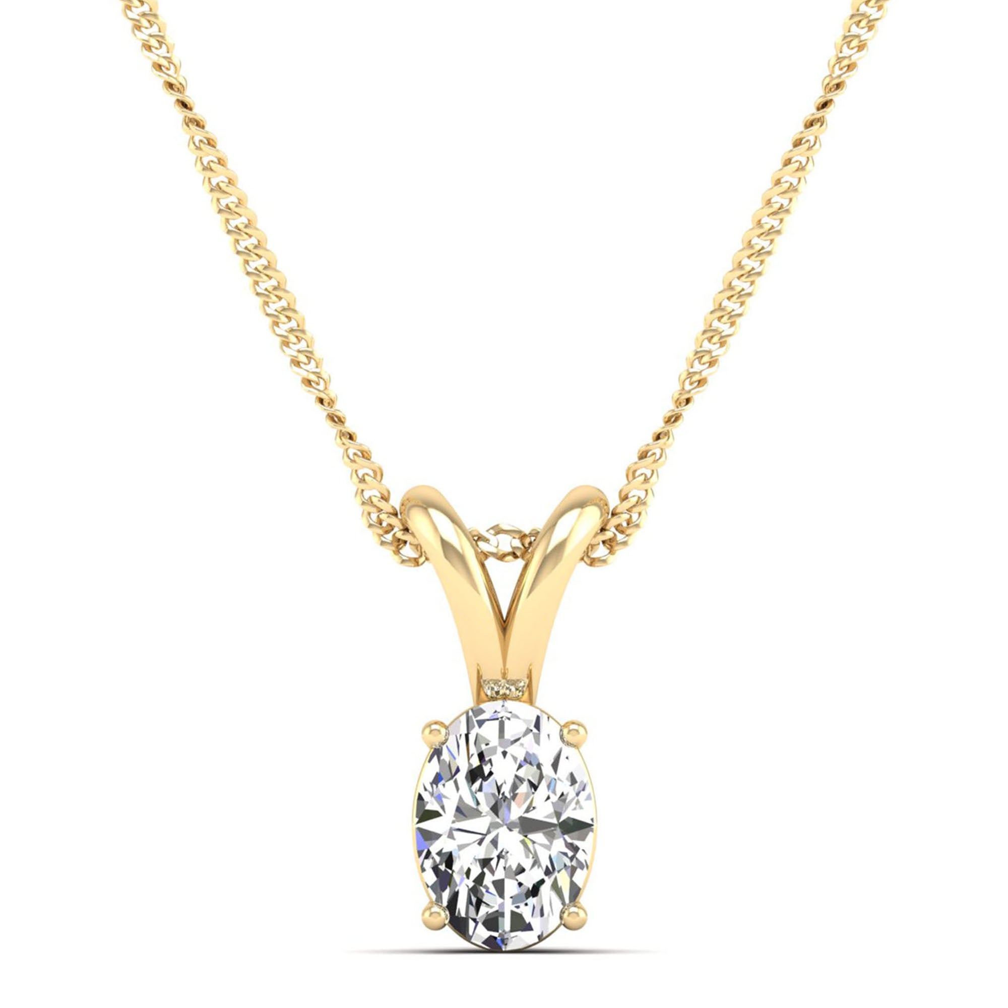 14K Yellow Gold - 1.00