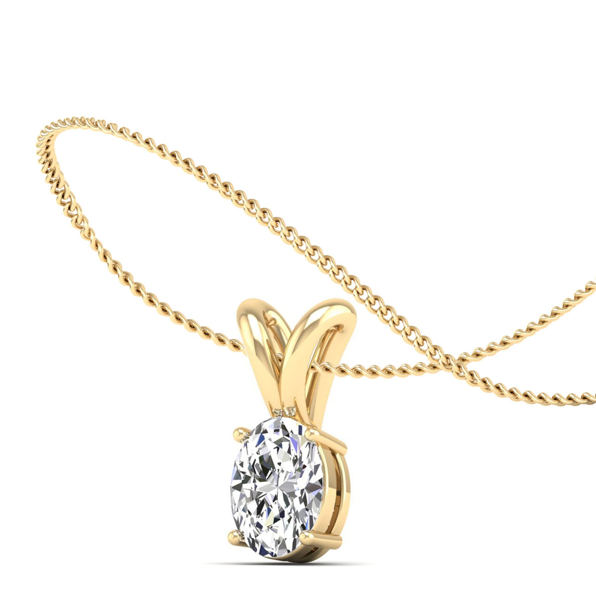 14K Yellow Gold - 1.00