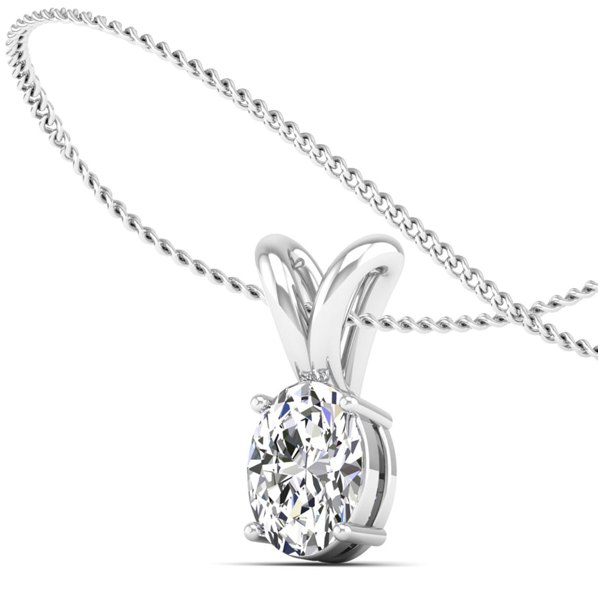 14K White Gold - 2.50