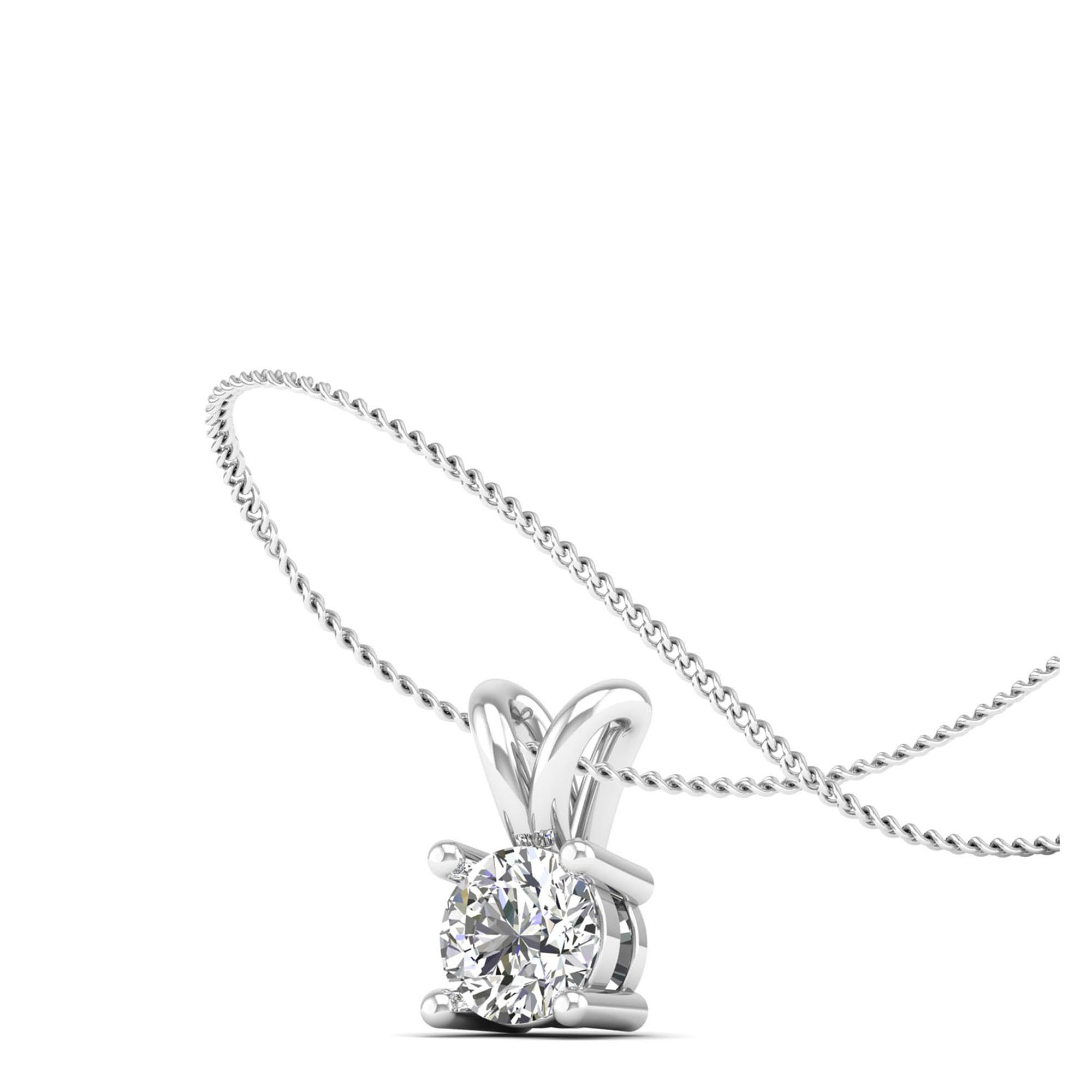 14K White Gold - 0.50