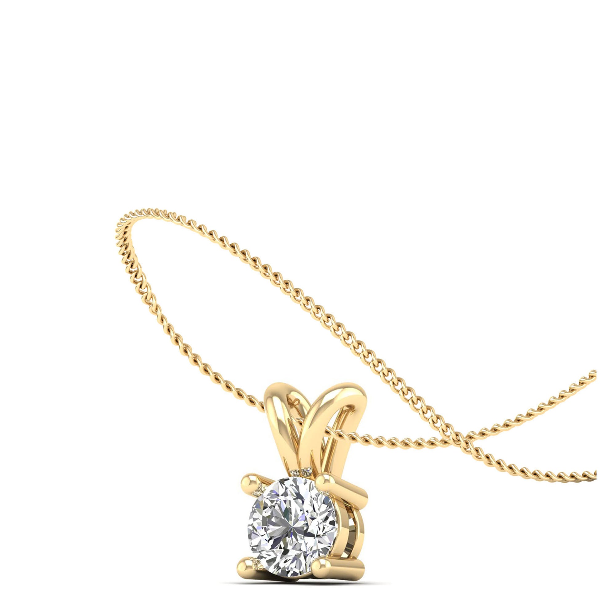 14K Yellow Gold - 0.50