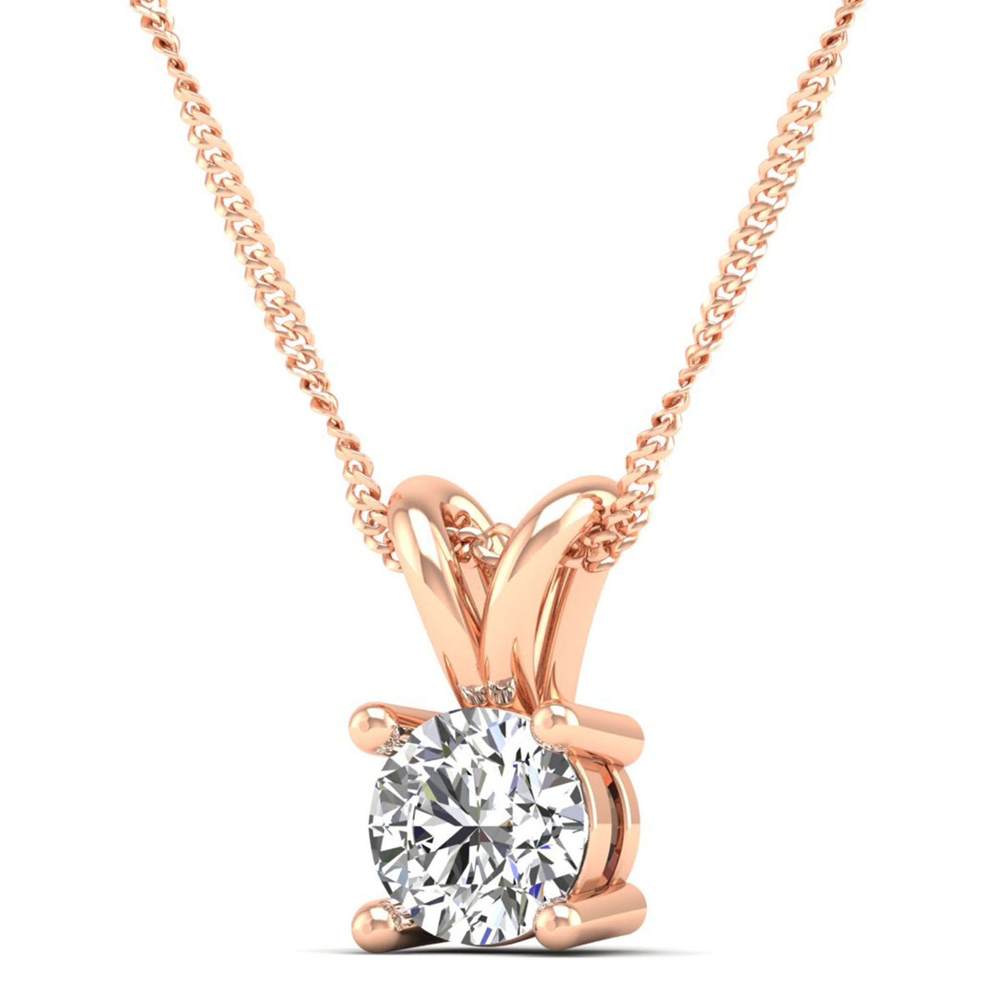 14K Rose Gold - 2.50