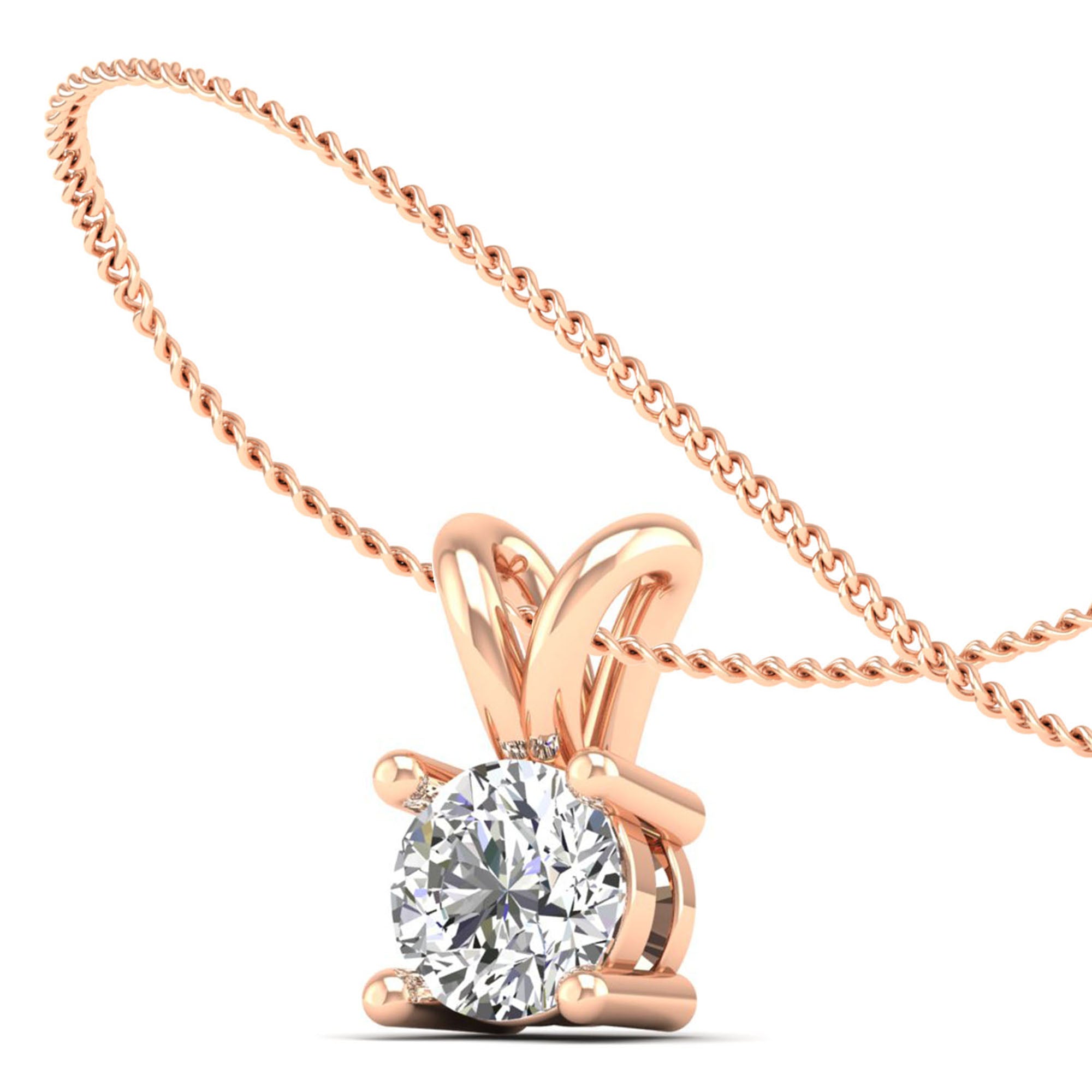 14K Rose Gold - 2.50