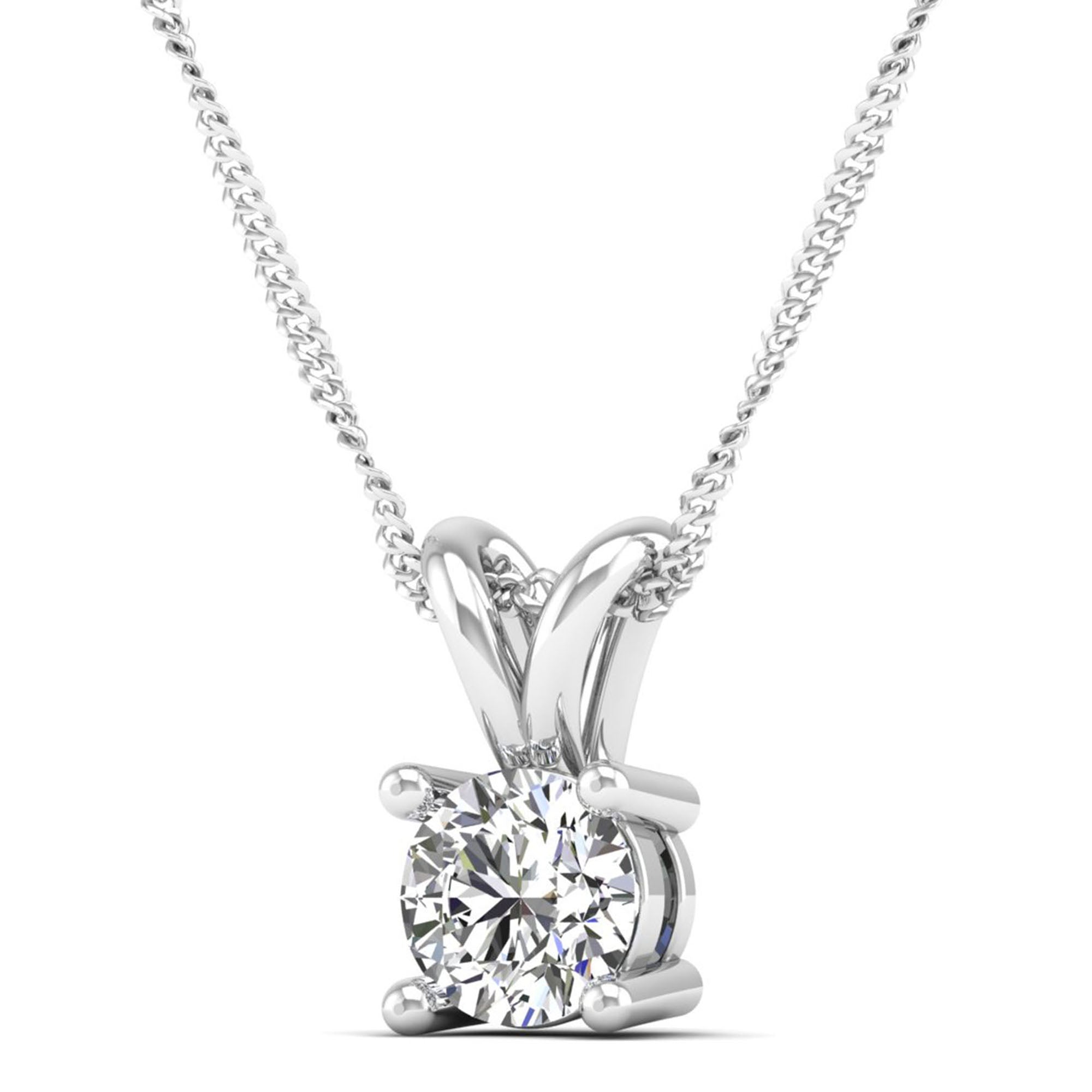 14K White Gold - 2.50