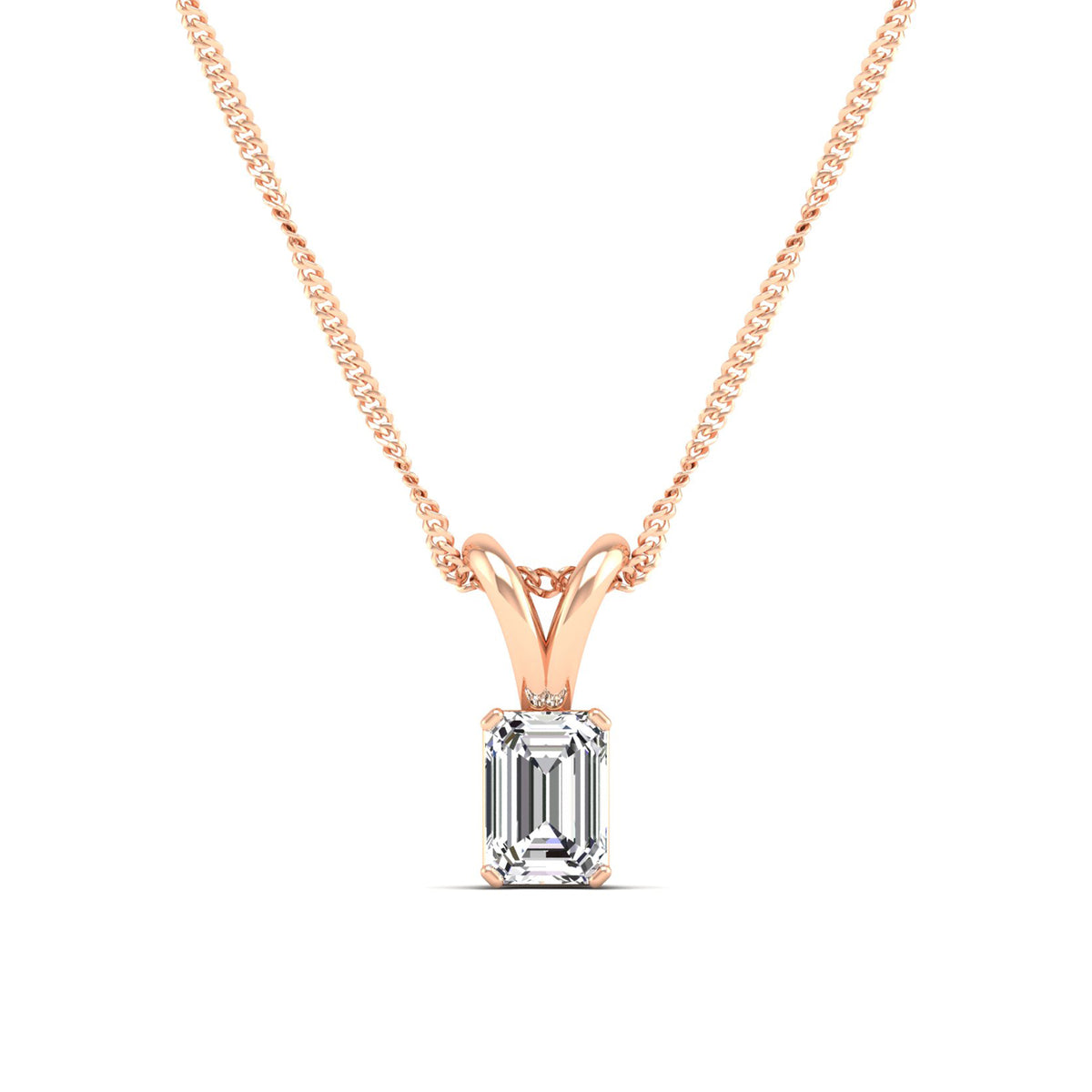 14K Rose Gold - 0.50