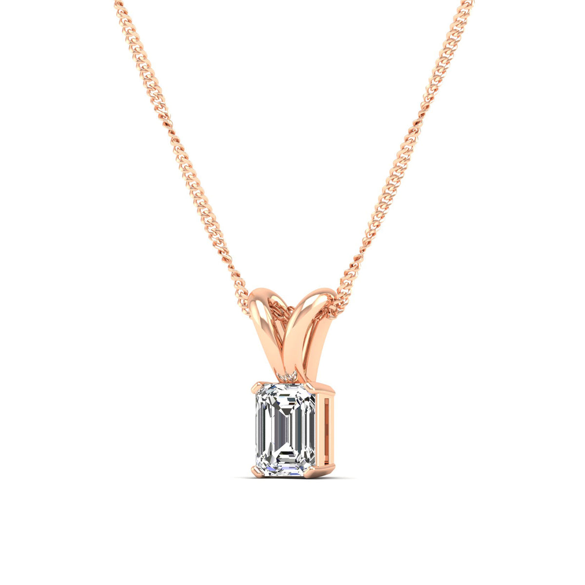 14K Rose Gold - 0.50