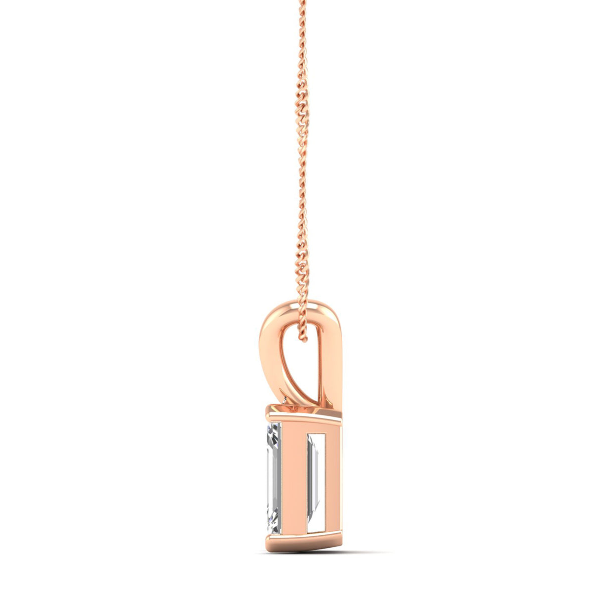 14K Rose Gold - 1.00