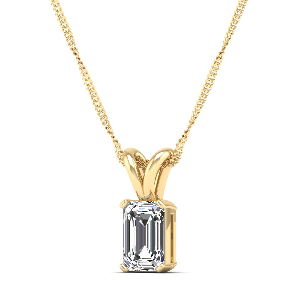 14K Yellow Gold - 1.00