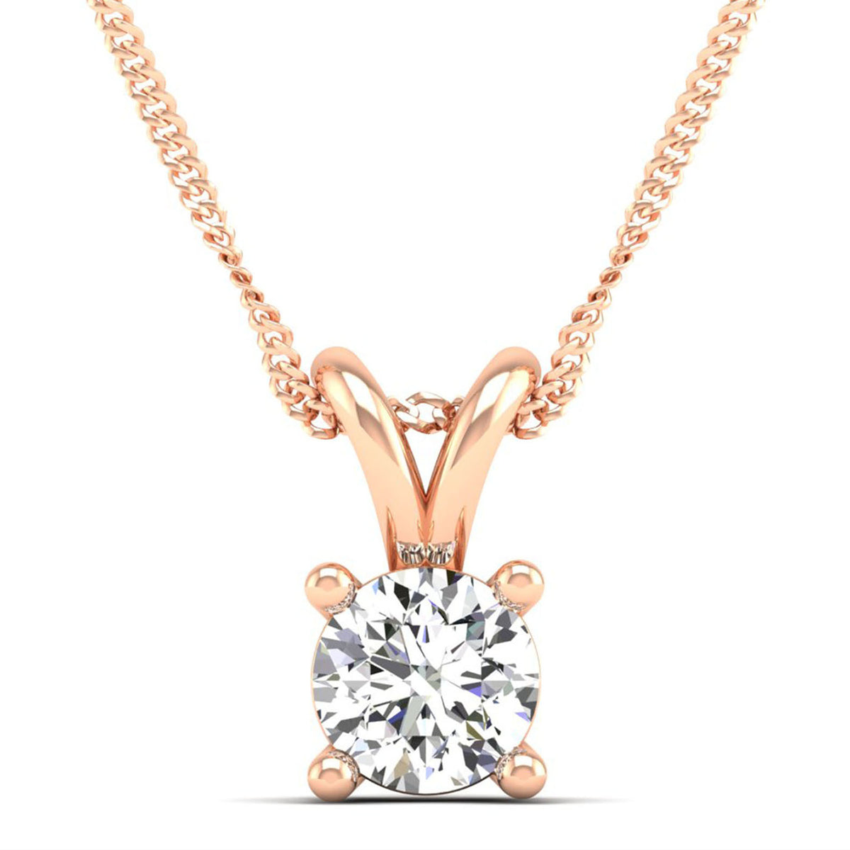 14K Rose Gold - 4.00