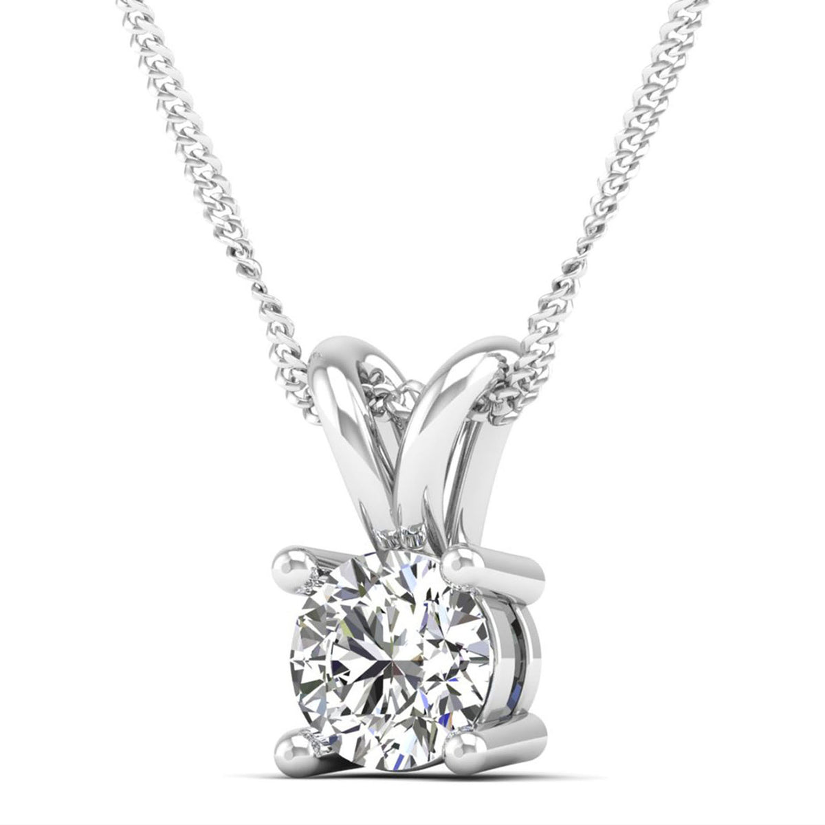 14K White Gold - 4.00