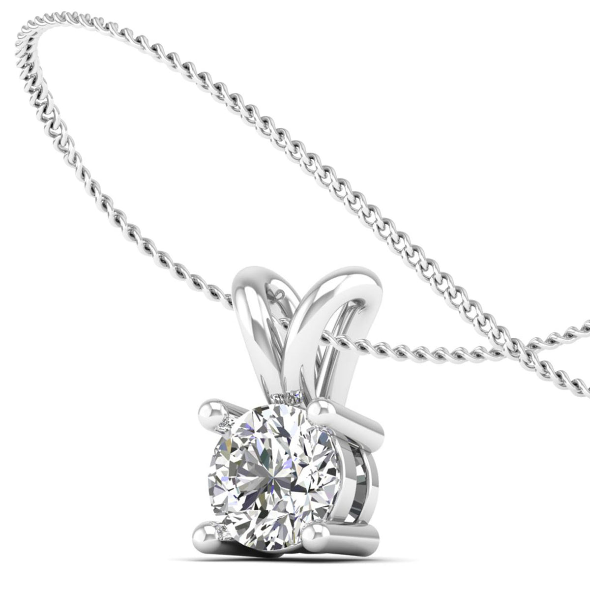 14K White Gold - 4.00