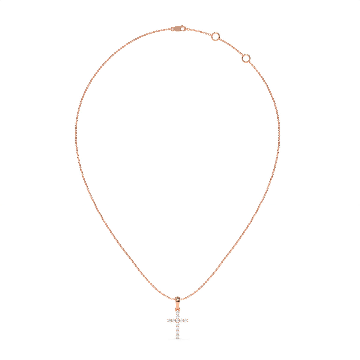 14K Rose Gold - 0.25