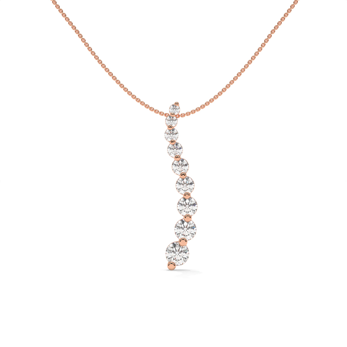 14K Rose Gold - 2.00