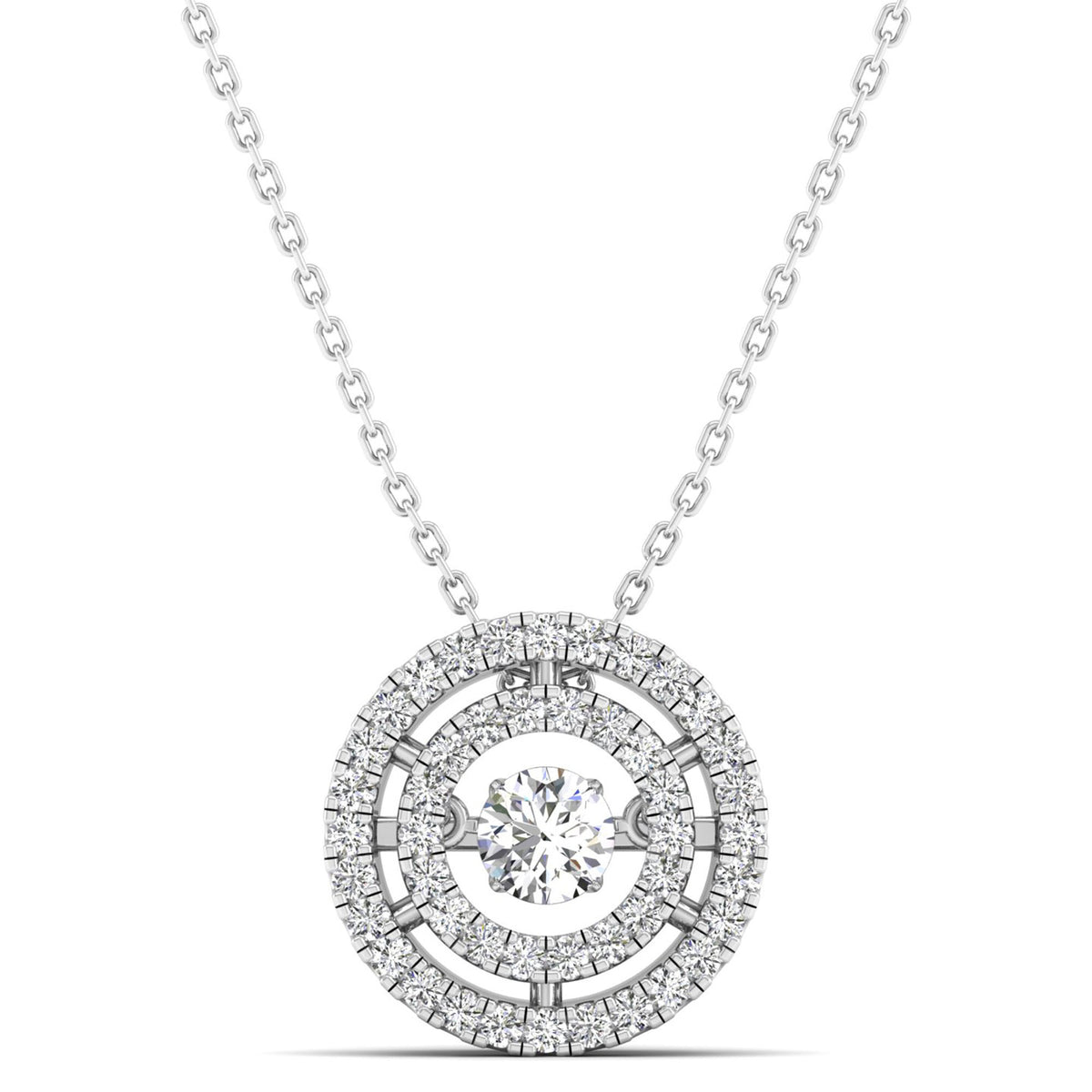 14K White Gold - Solitaire