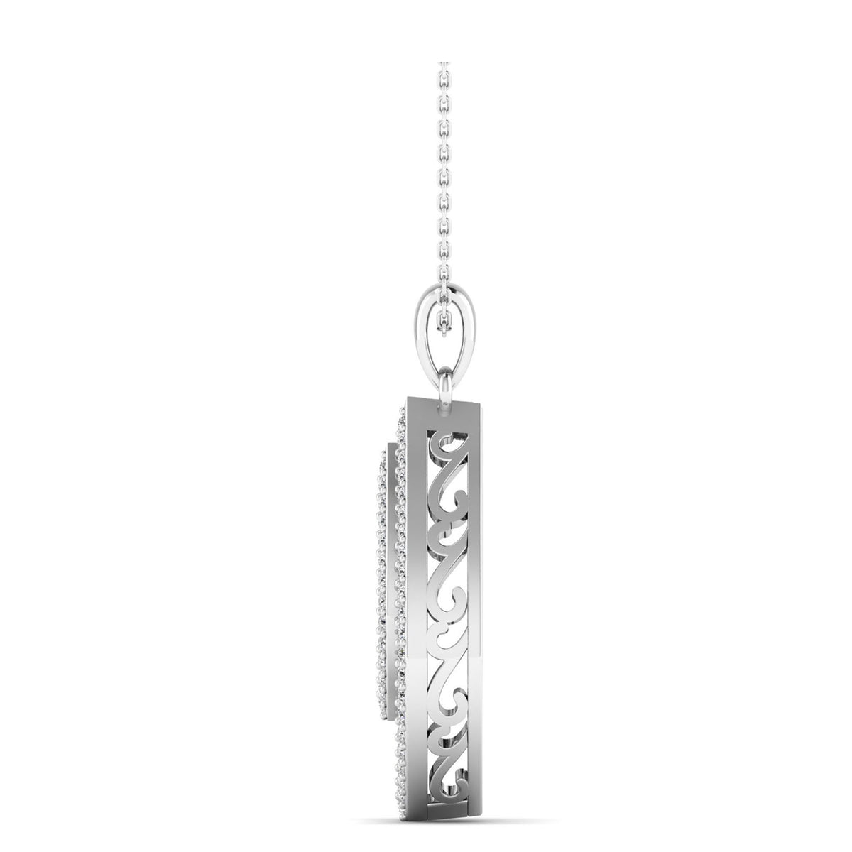 14K White Gold - Solitaire