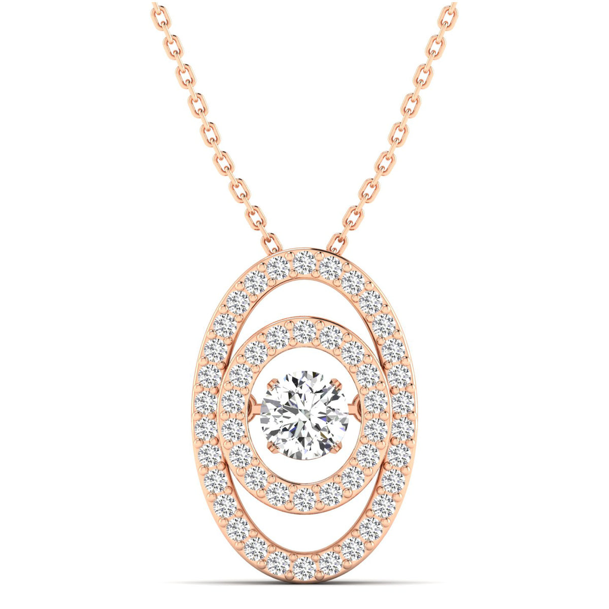 14K Rose Gold - Solitaire