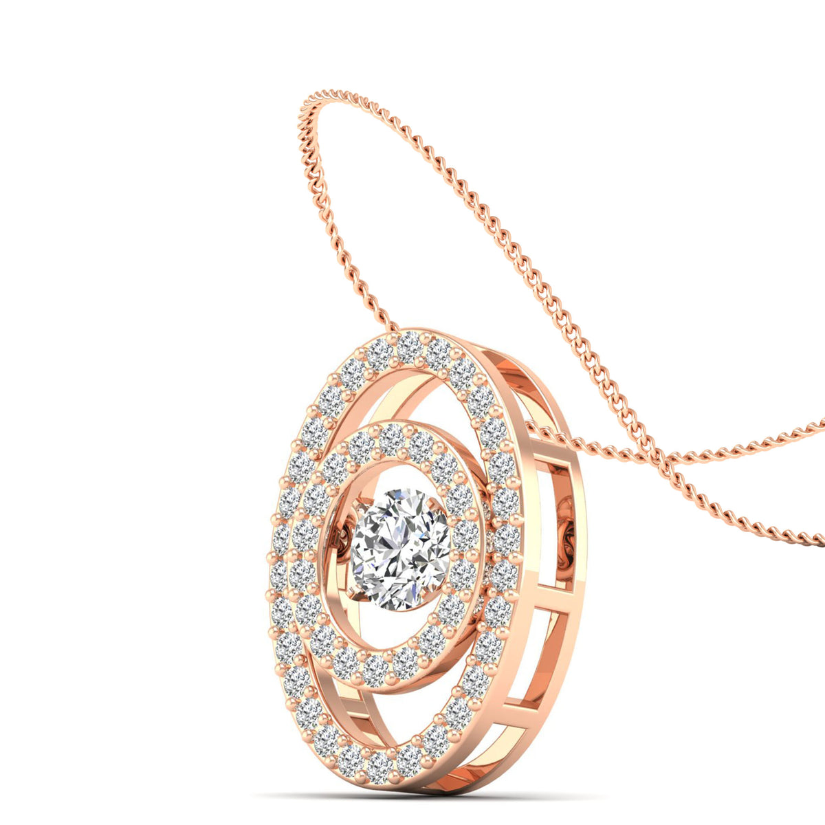 14K Rose Gold - Solitaire
