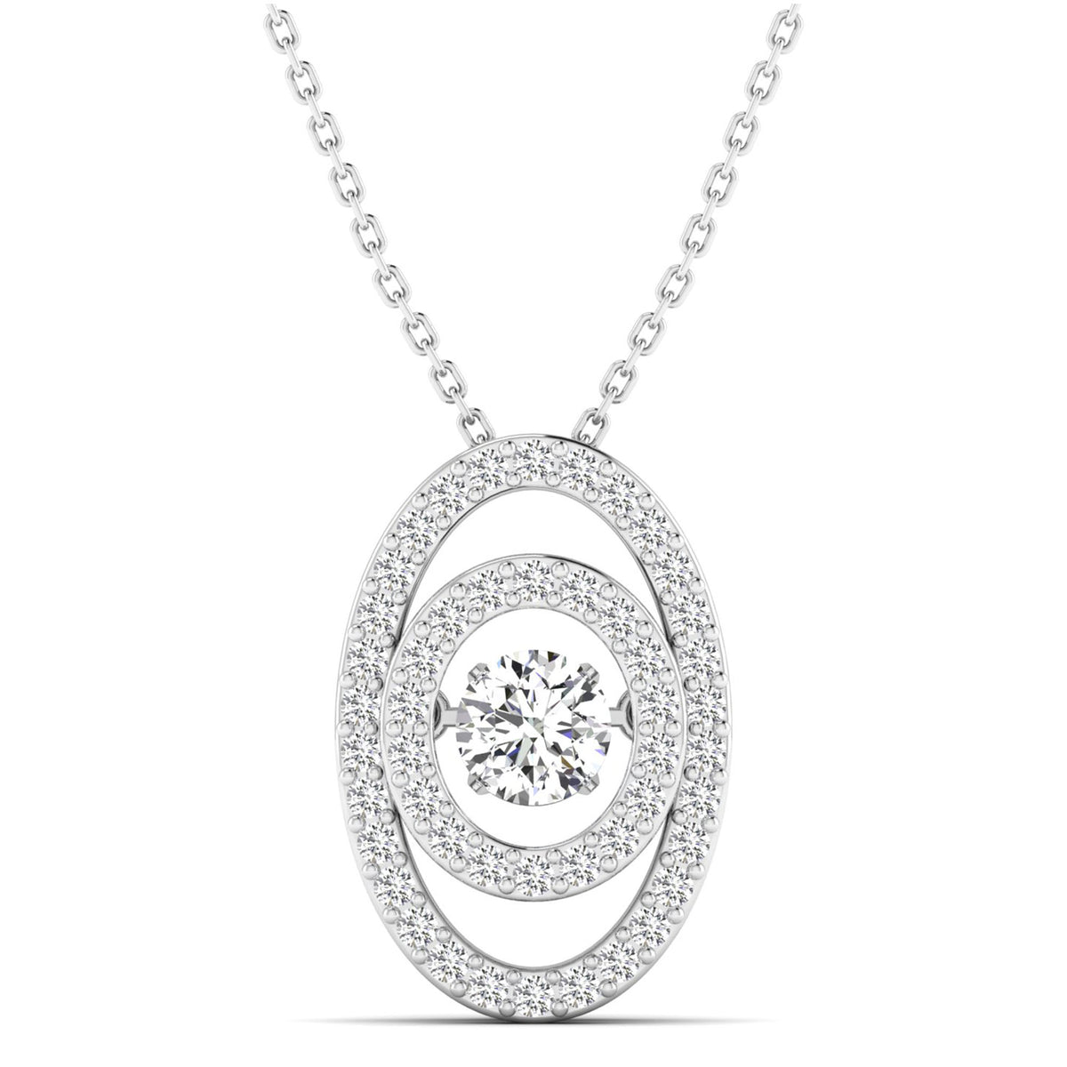 14K White Gold - Solitaire