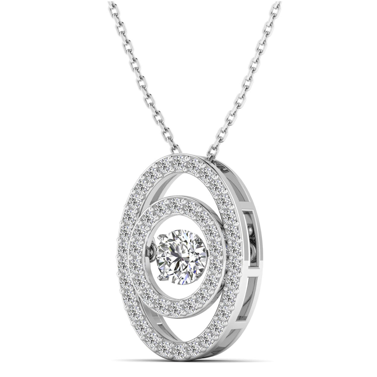 14K White Gold - Solitaire